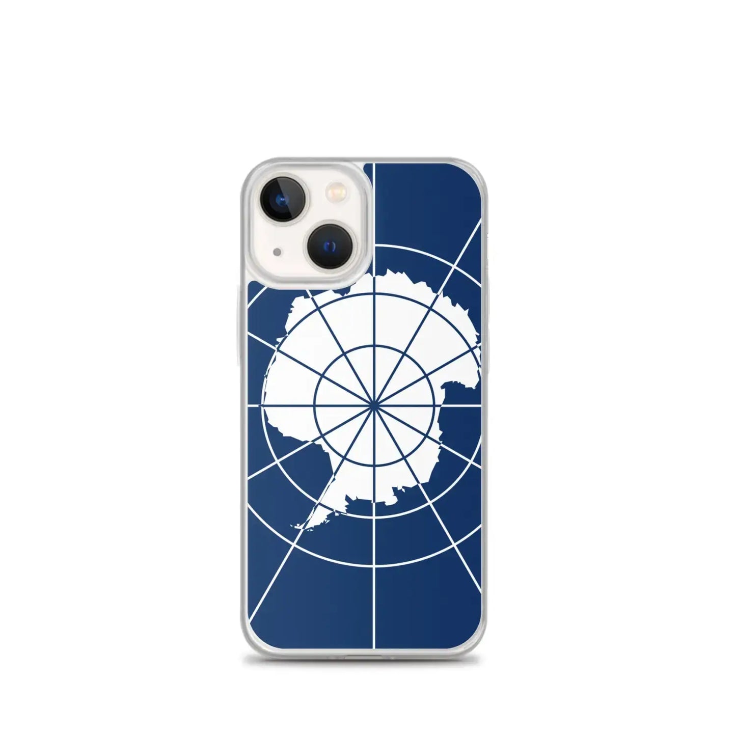 Coque Iphone Drapeau De L'Antarctique Officiel – Étui Souple – Résistant Et Antichoc