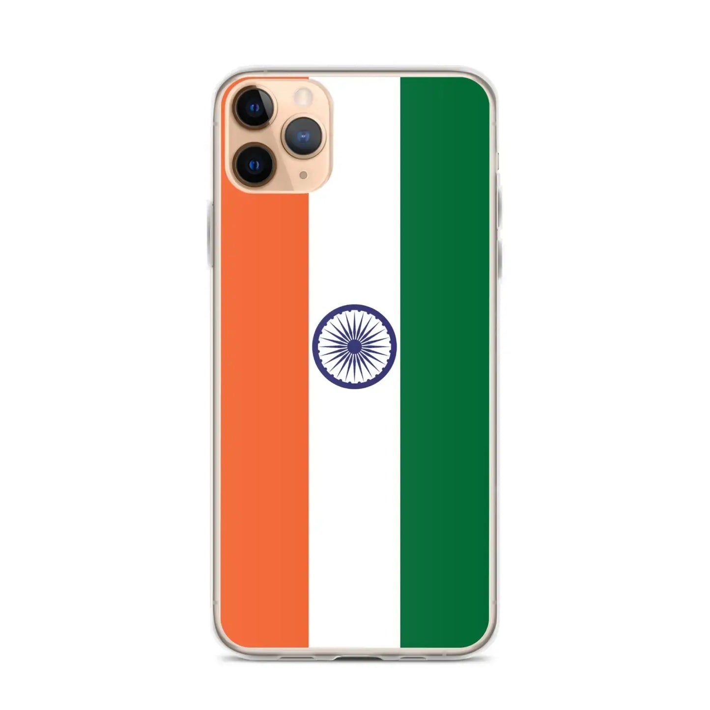 Coque Iphone Drapeau De L'Inde – Étui Souple – Résistant Et Antichoc
