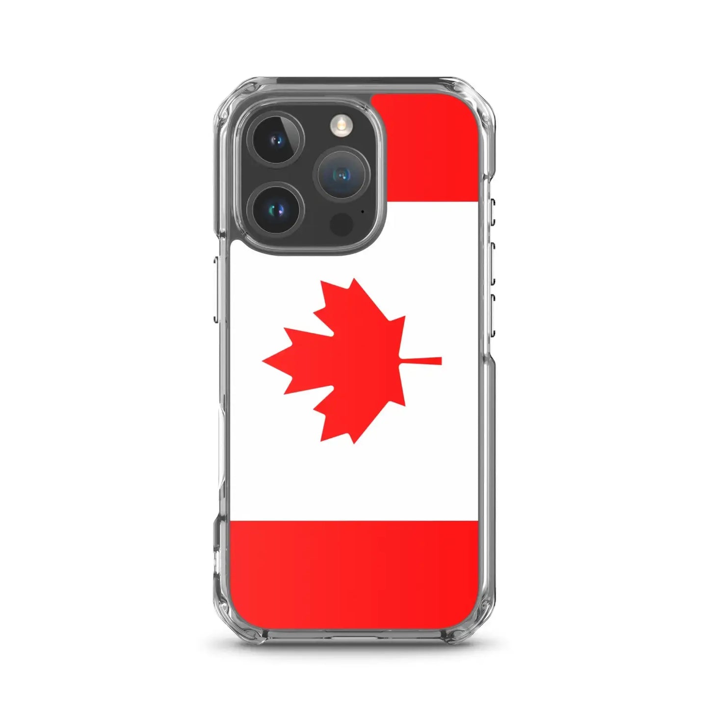 Coque Iphone Drapeau Du Canada – Étui Souple – Résistant Et Antichoc
