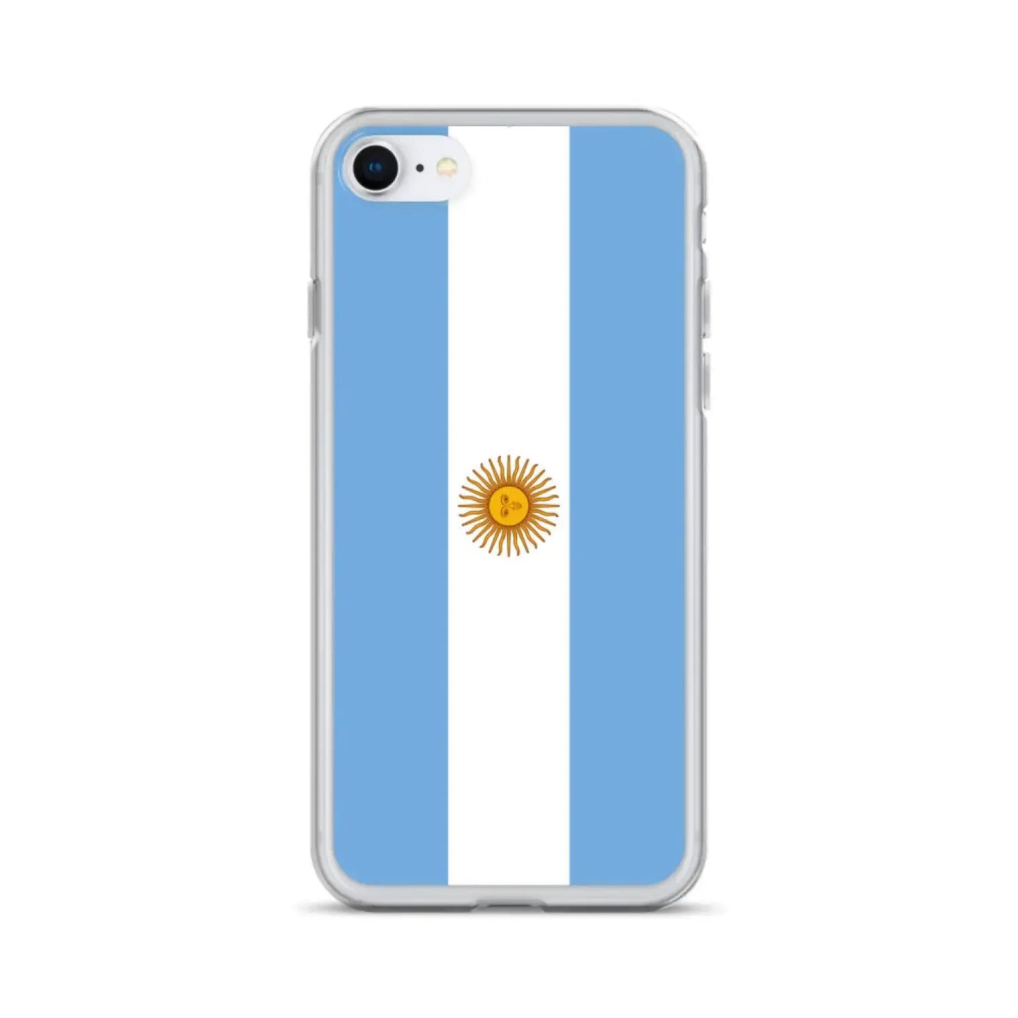 Coque Iphone Drapeau De L'Argentine – Étui Souple – Résistant Et Antichoc