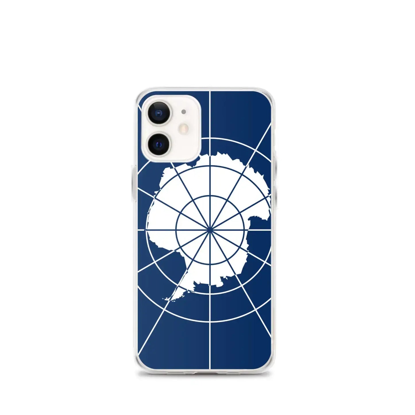 Coque Iphone Drapeau De L'Antarctique Officiel – Étui Souple – Résistant Et Antichoc
