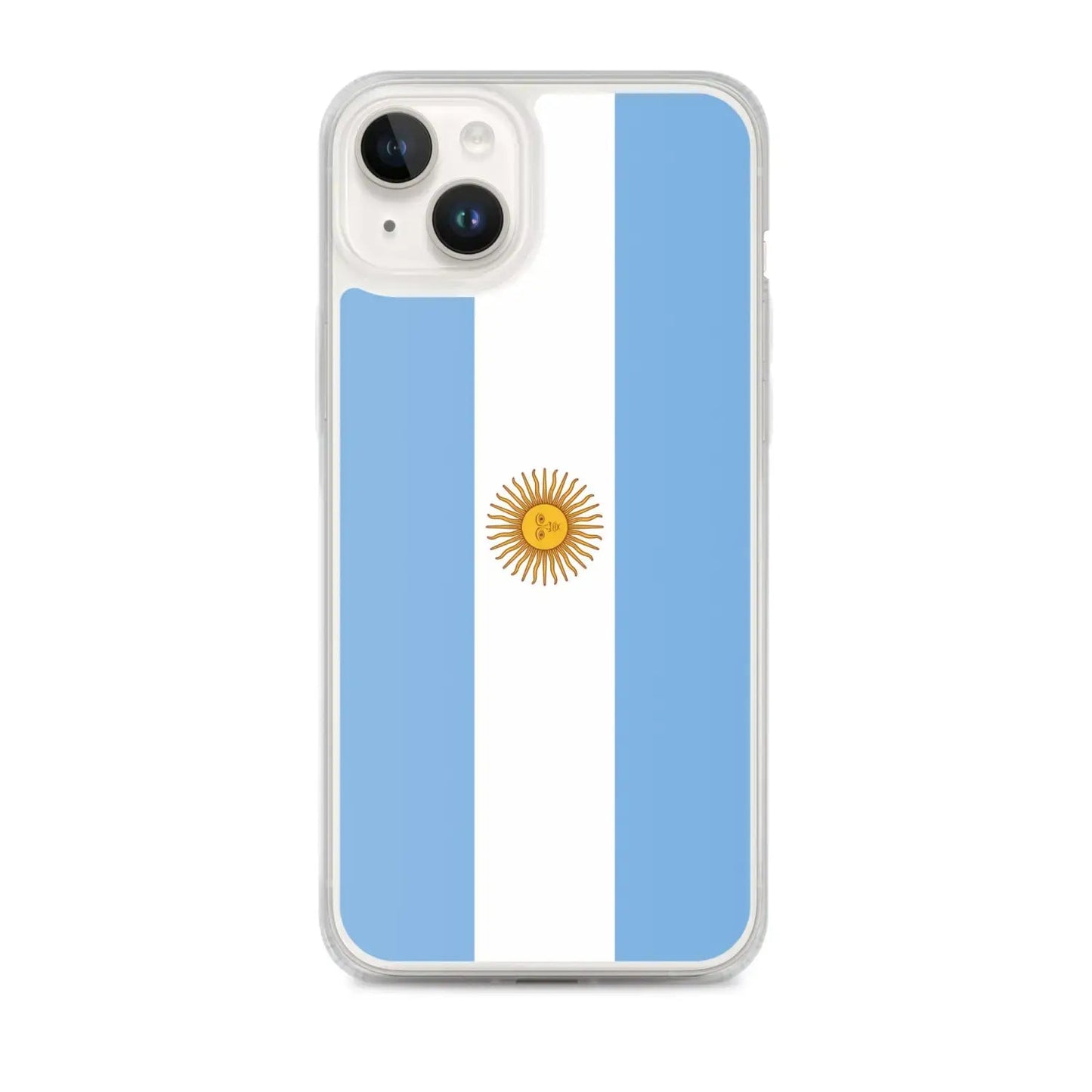 Coque Iphone Drapeau De L'Argentine – Étui Souple – Résistant Et Antichoc