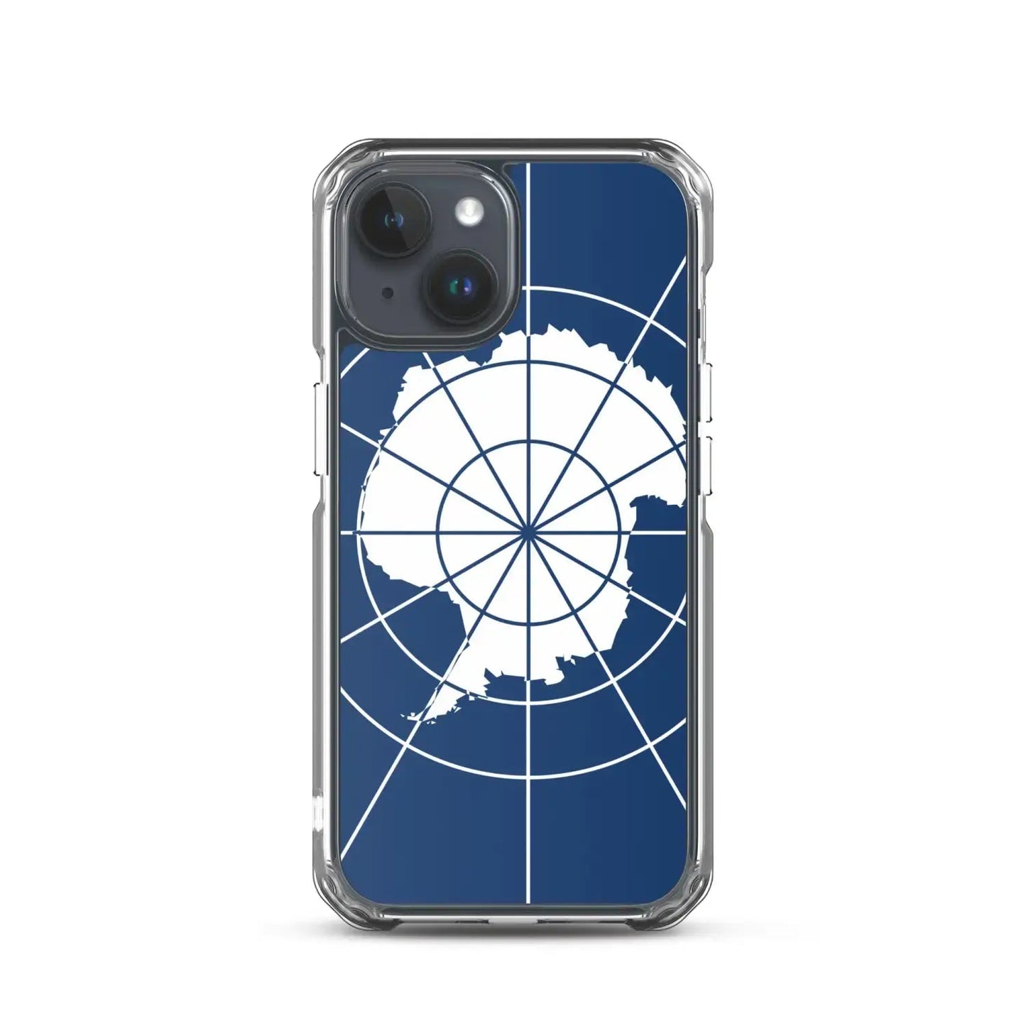 Coque Iphone Drapeau De L'Antarctique Officiel – Étui Souple – Résistant Et Antichoc