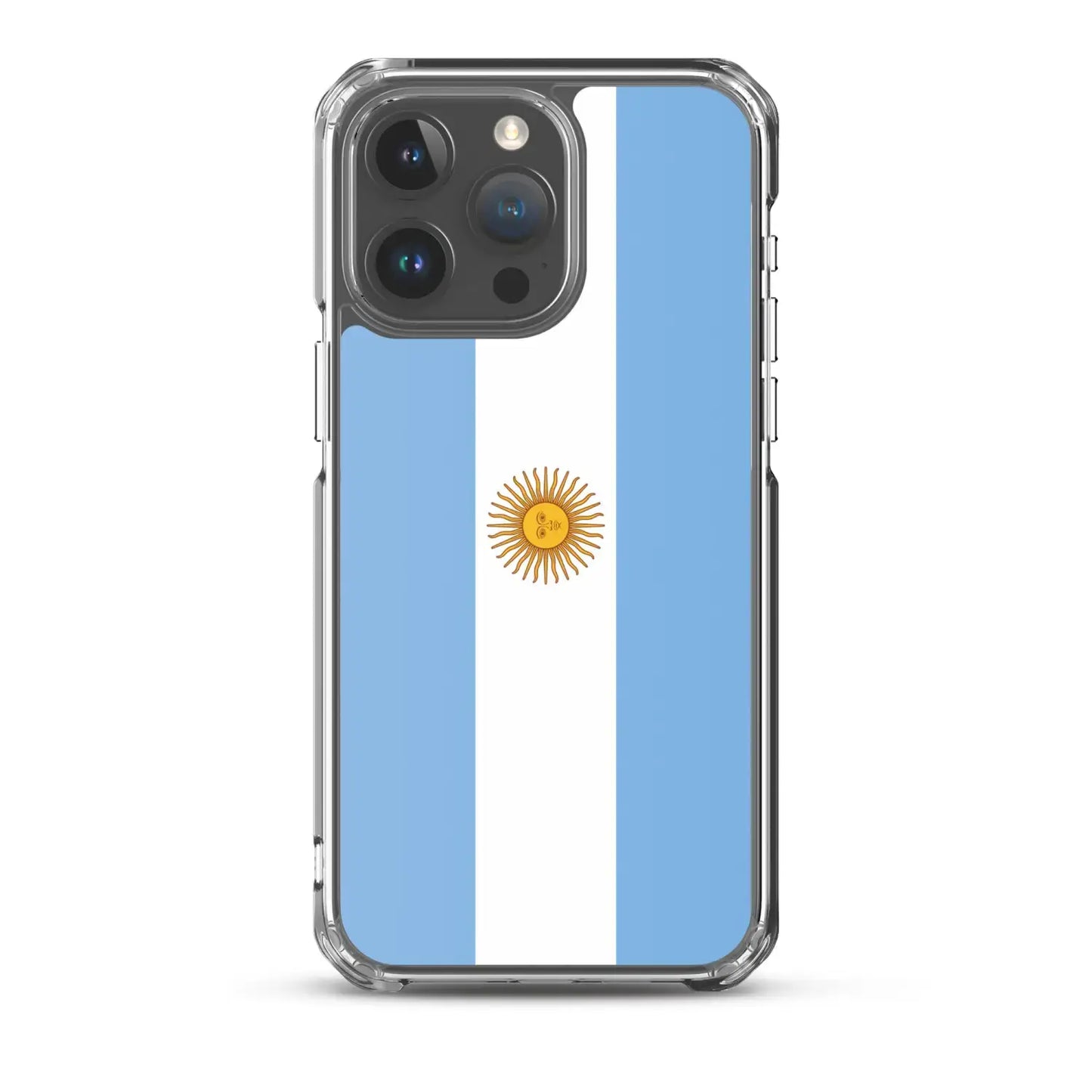 Coque Iphone Drapeau De L'Argentine – Étui Souple – Résistant Et Antichoc