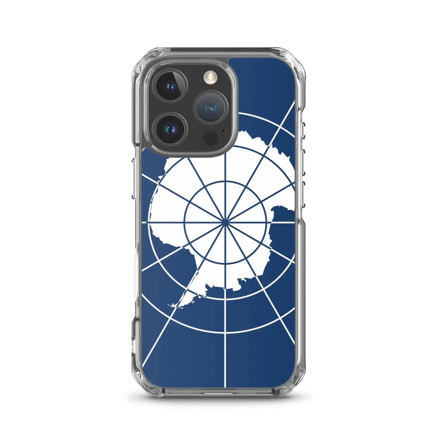 Coque Iphone Drapeau De L'Antarctique Officiel – Étui Souple – Résistant Et Antichoc