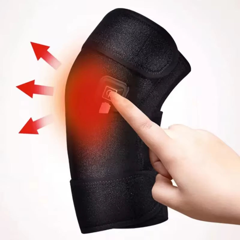 Electric Knee Heating Pad USB Heated Knee Brace Support for Arthritis Joint Old Cold Leg Knee Warmer