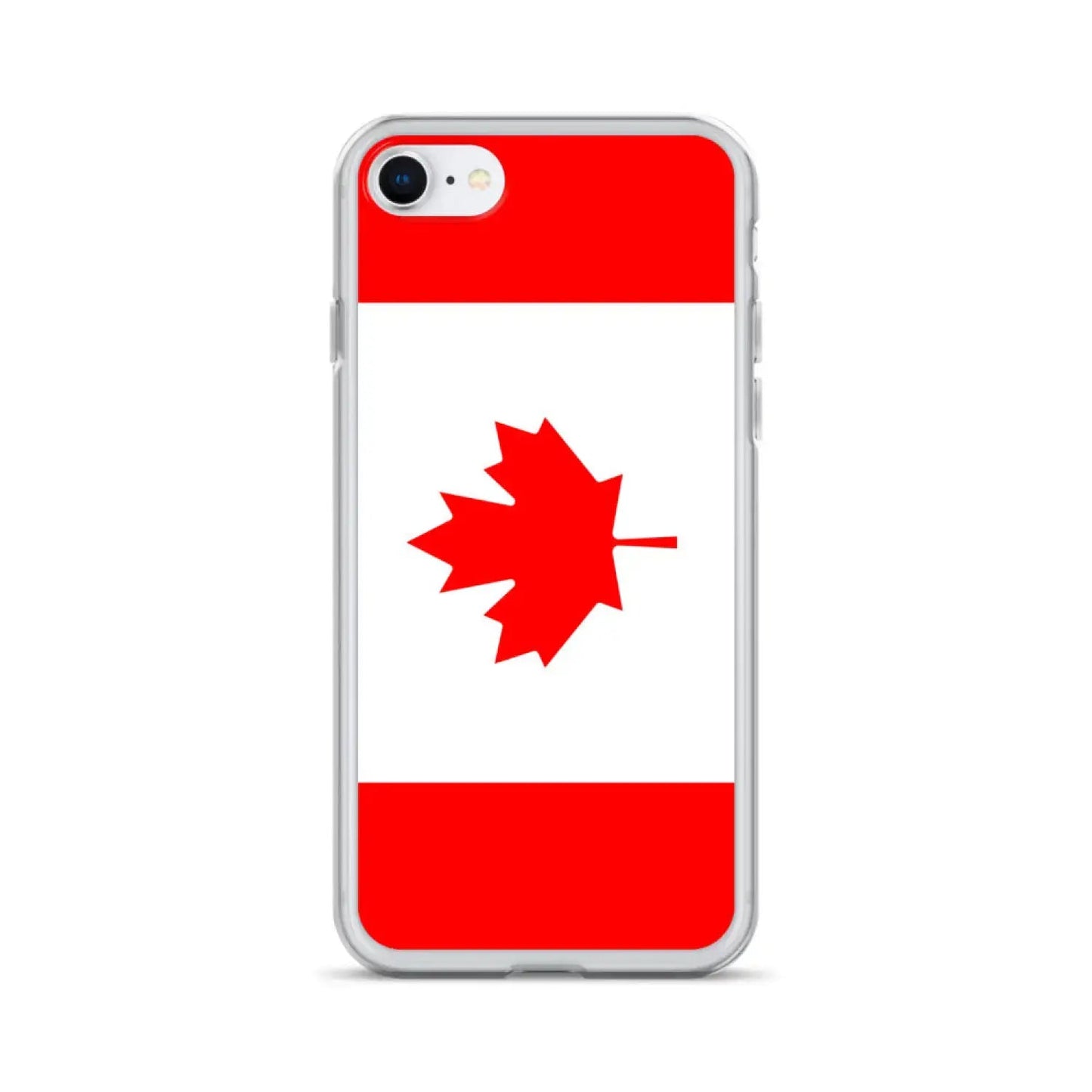 Coque Iphone Drapeau Du Canada – Étui Souple – Résistant Et Antichoc