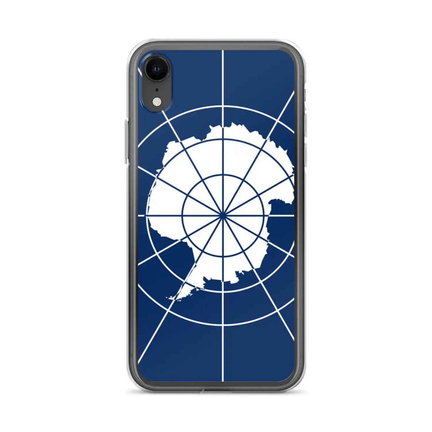 Coque Iphone Drapeau De L'Antarctique Officiel – Étui Souple – Résistant Et Antichoc
