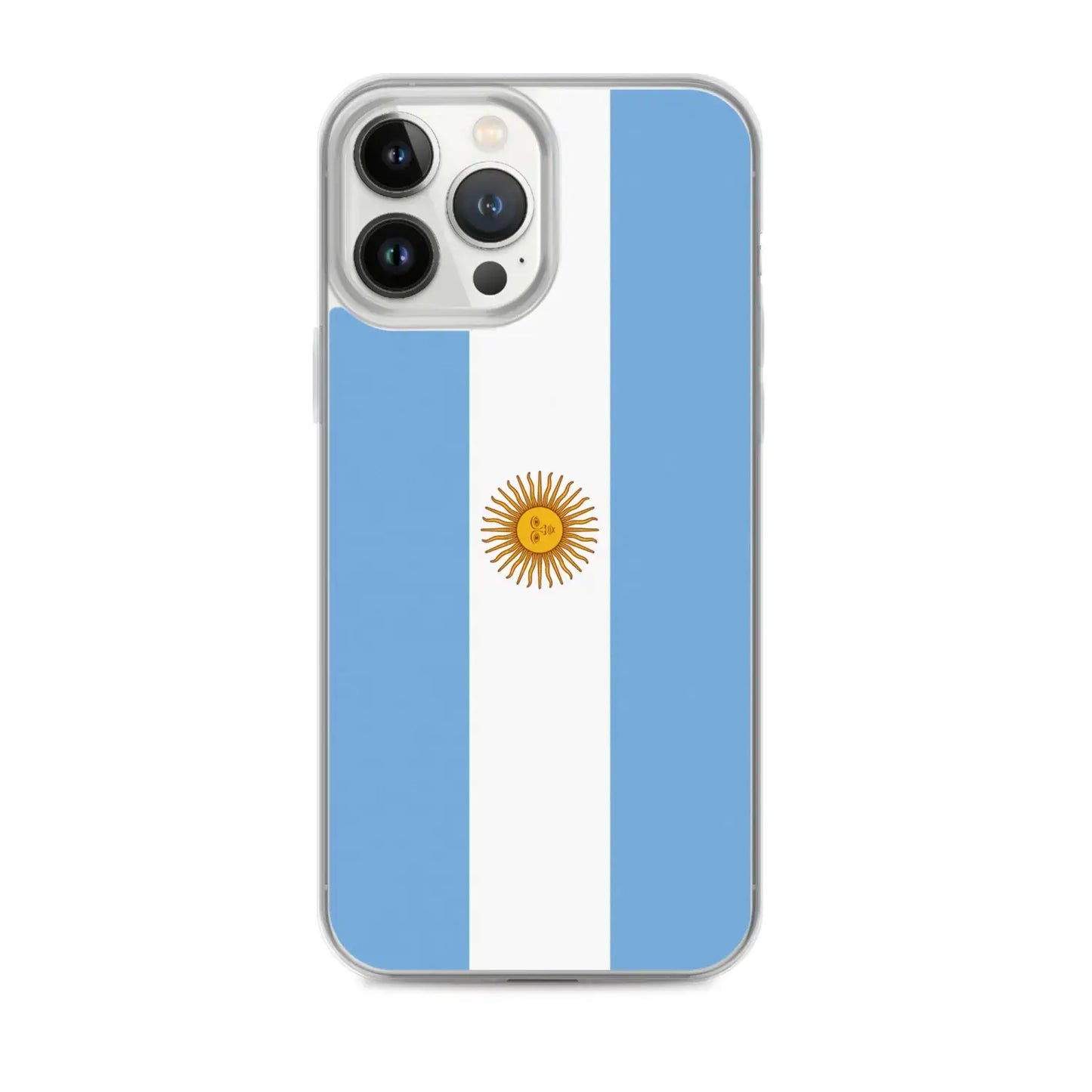 Coque Iphone Drapeau De L'Argentine – Étui Souple – Résistant Et Antichoc
