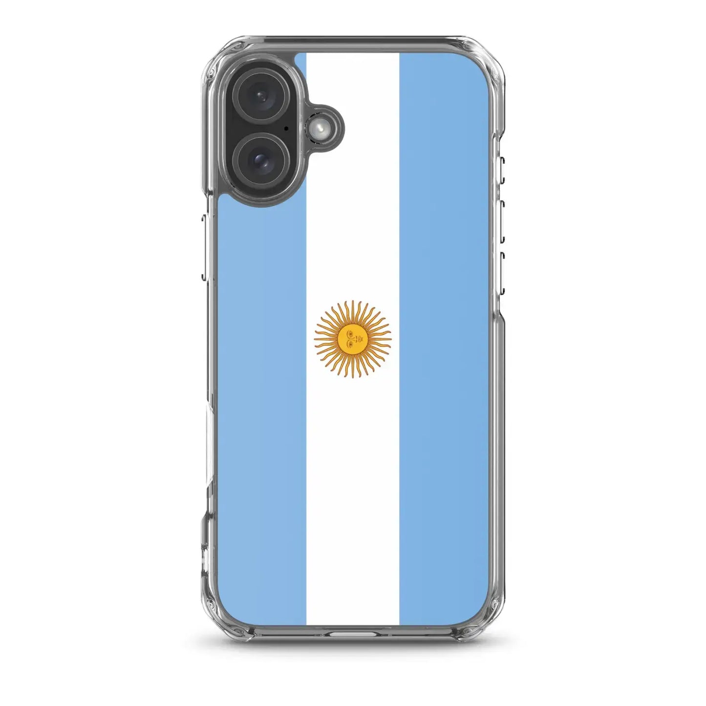 Coque Iphone Drapeau De L'Argentine – Étui Souple – Résistant Et Antichoc