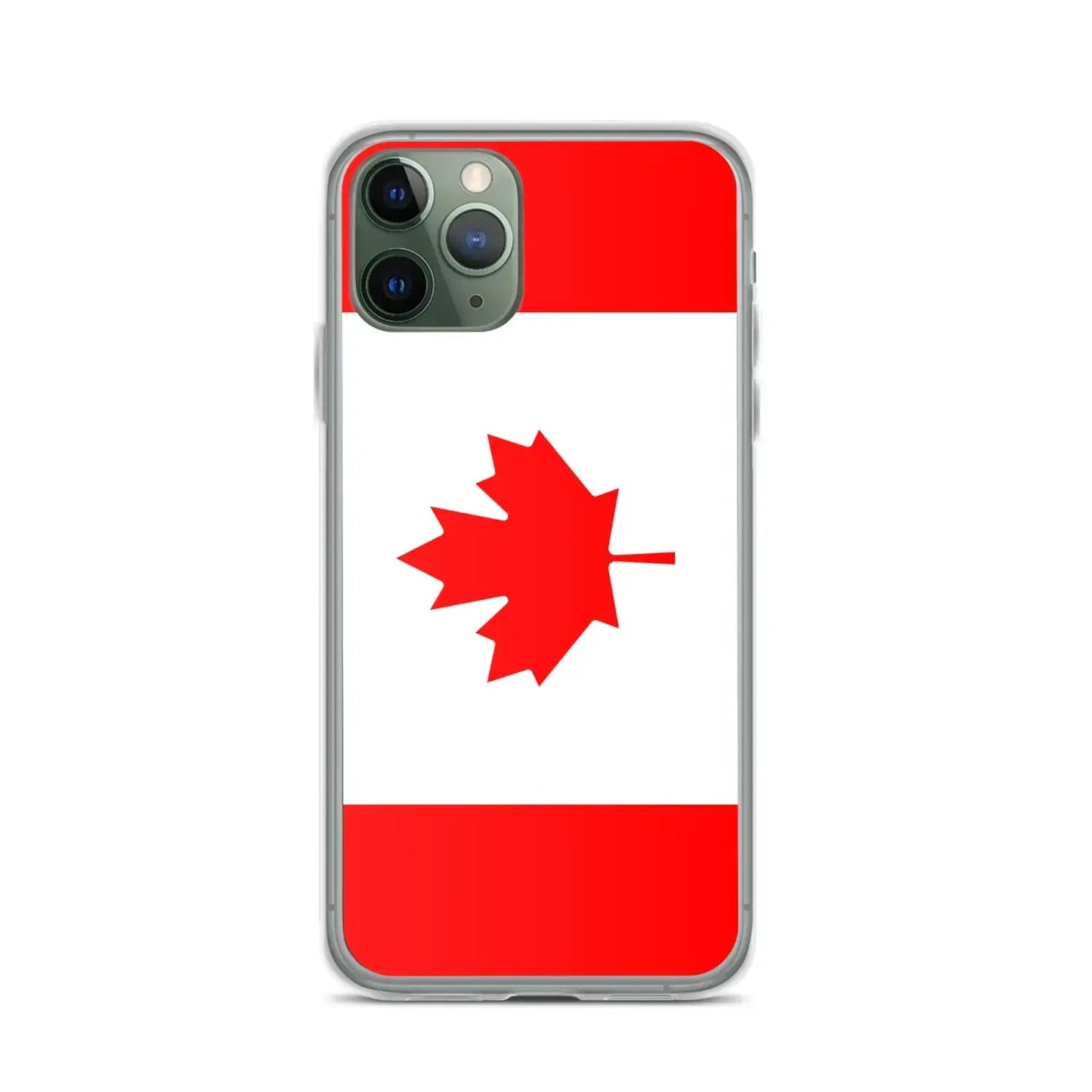 Coque Iphone Drapeau Du Canada – Étui Souple – Résistant Et Antichoc