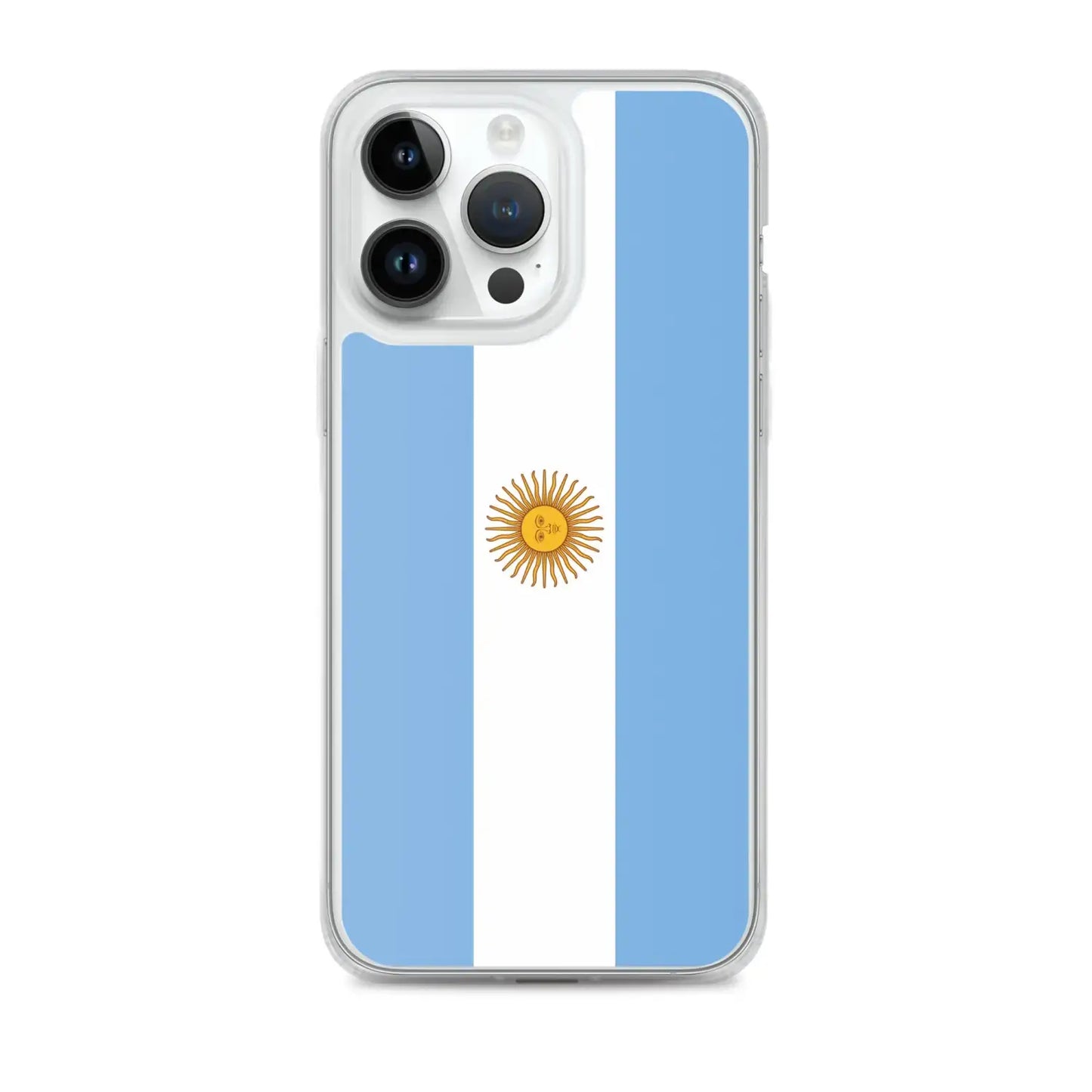 Coque Iphone Drapeau De L'Argentine – Étui Souple – Résistant Et Antichoc