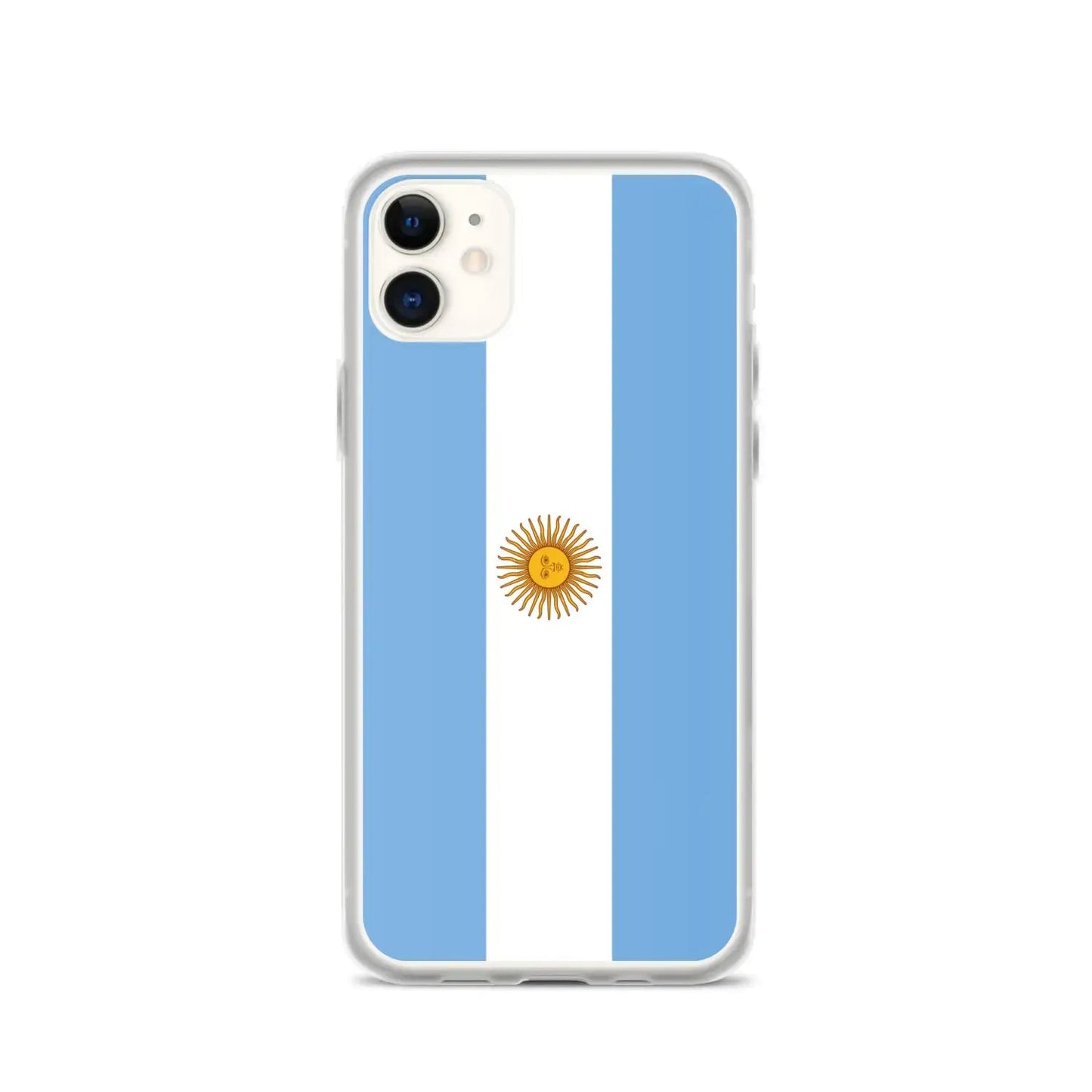 Coque Iphone Drapeau De L'Argentine – Étui Souple – Résistant Et Antichoc