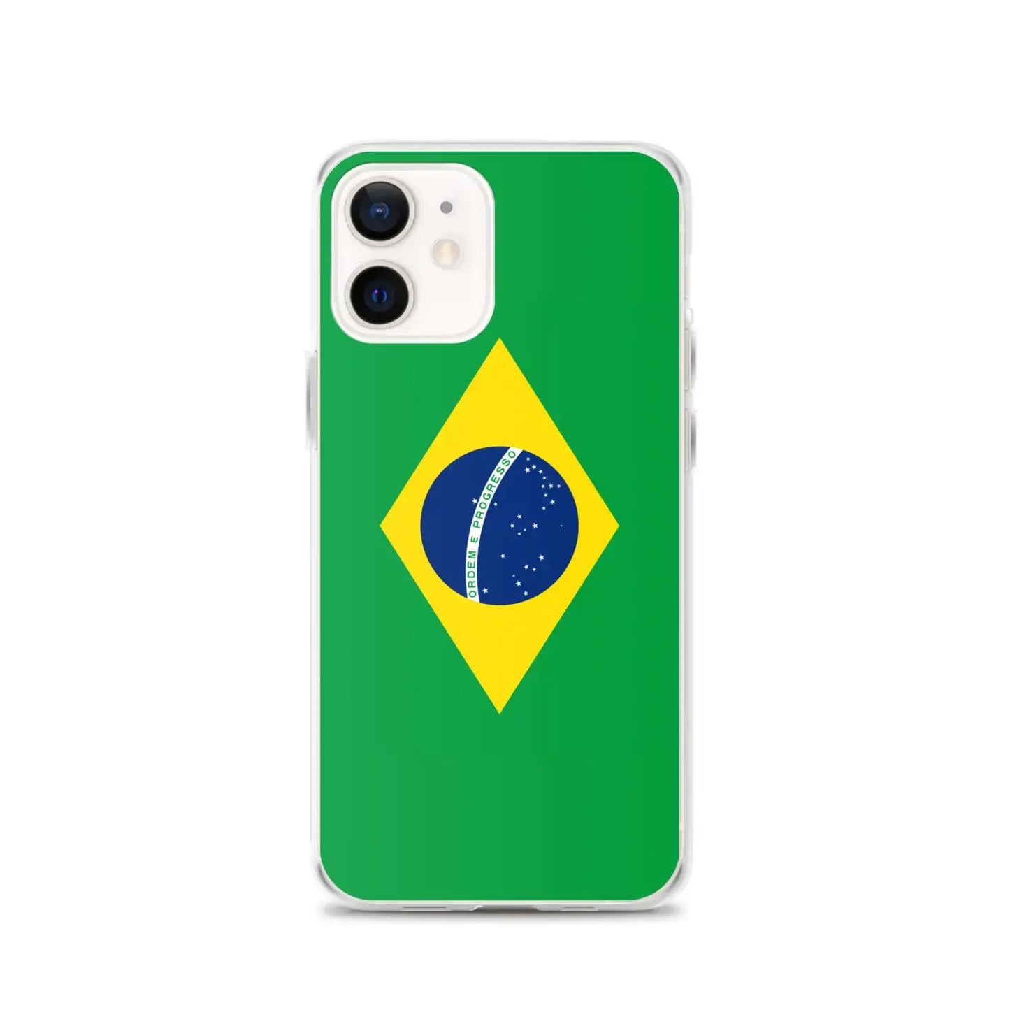 Coque Iphone Drapeau Du Brésil – Étui Souple – Résistant Et Antichoc