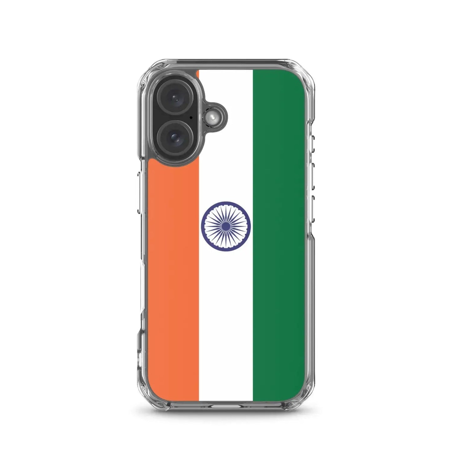 Coque Iphone Drapeau De L'Inde – Étui Souple – Résistant Et Antichoc