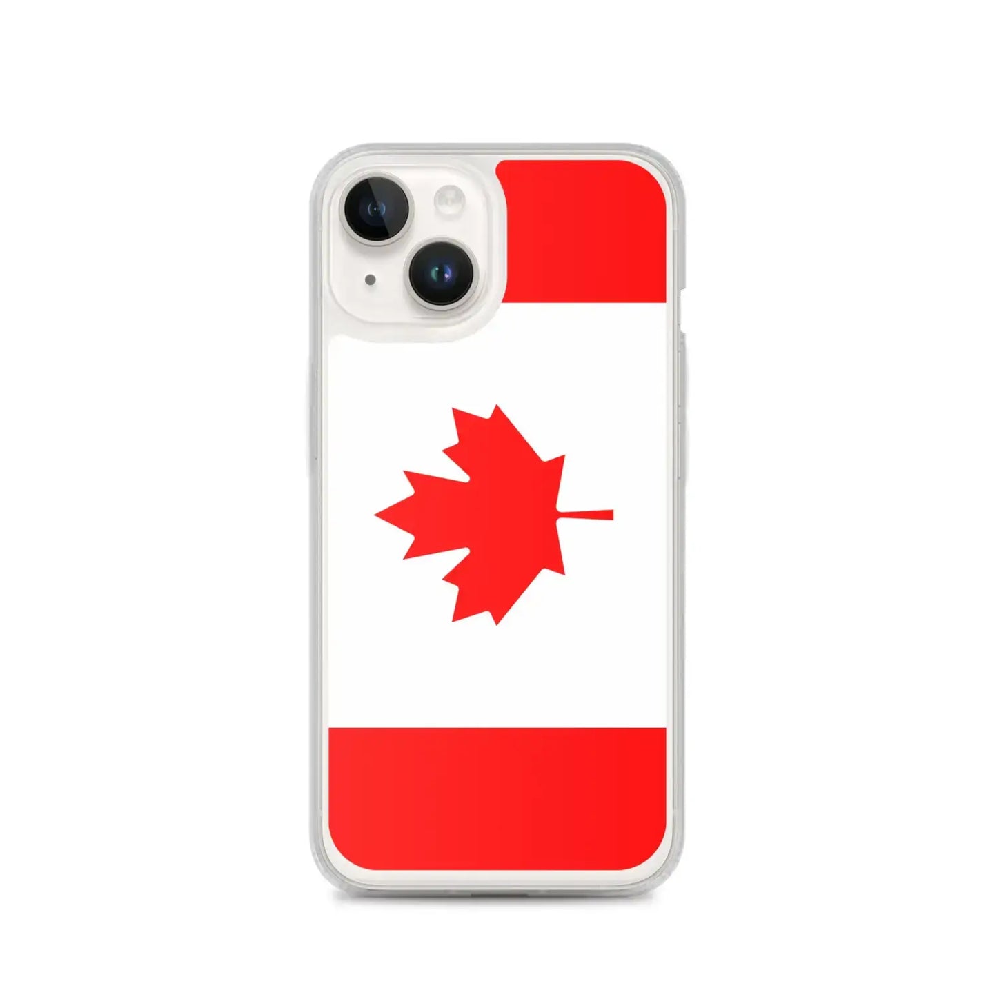 Coque Iphone Drapeau Du Canada – Étui Souple – Résistant Et Antichoc