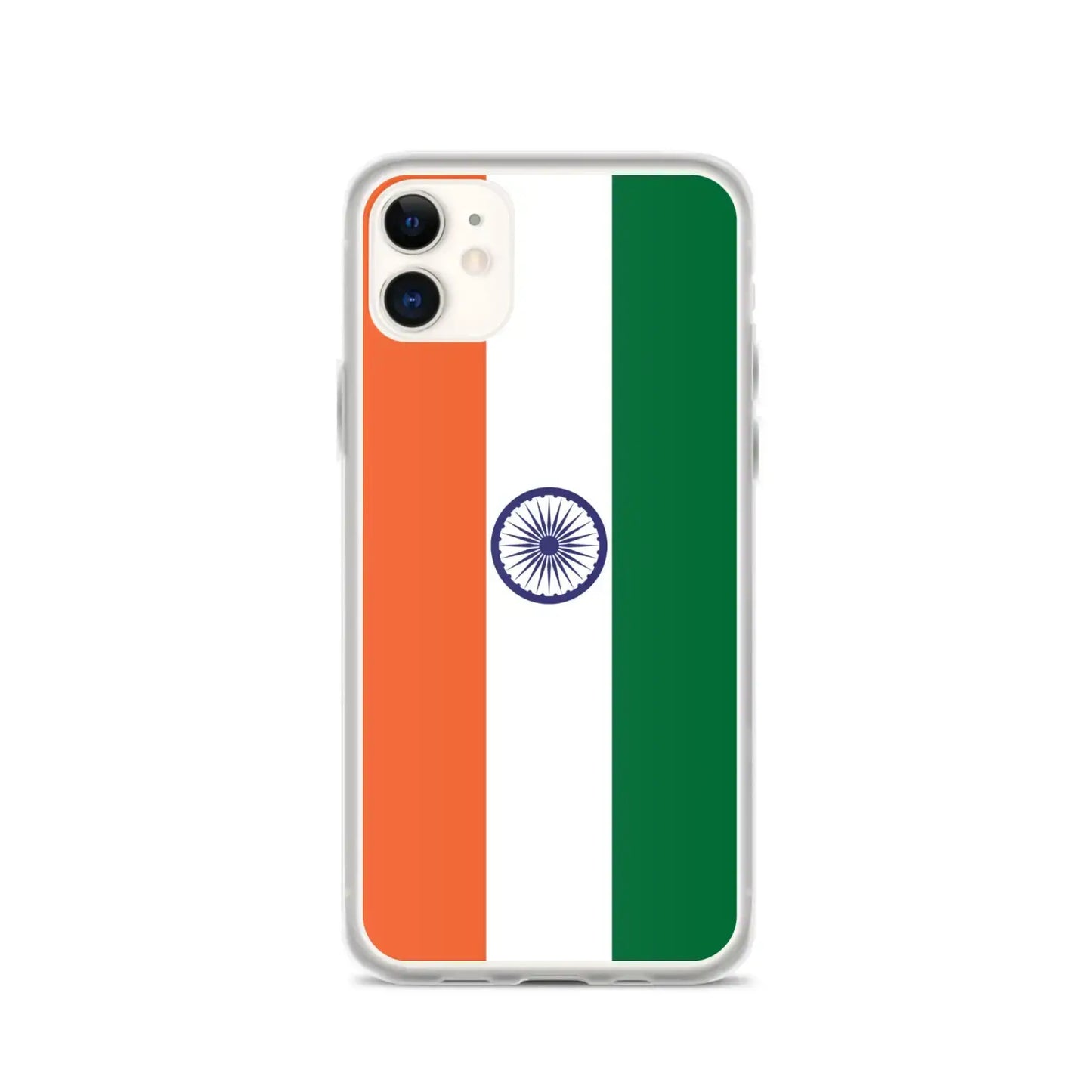 Coque Iphone Drapeau De L'Inde – Étui Souple – Résistant Et Antichoc