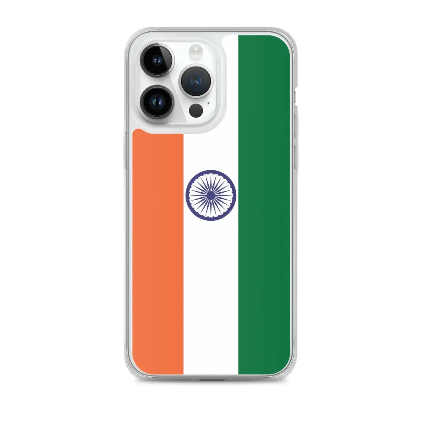 Coque Iphone Drapeau De L'Inde – Étui Souple – Résistant Et Antichoc