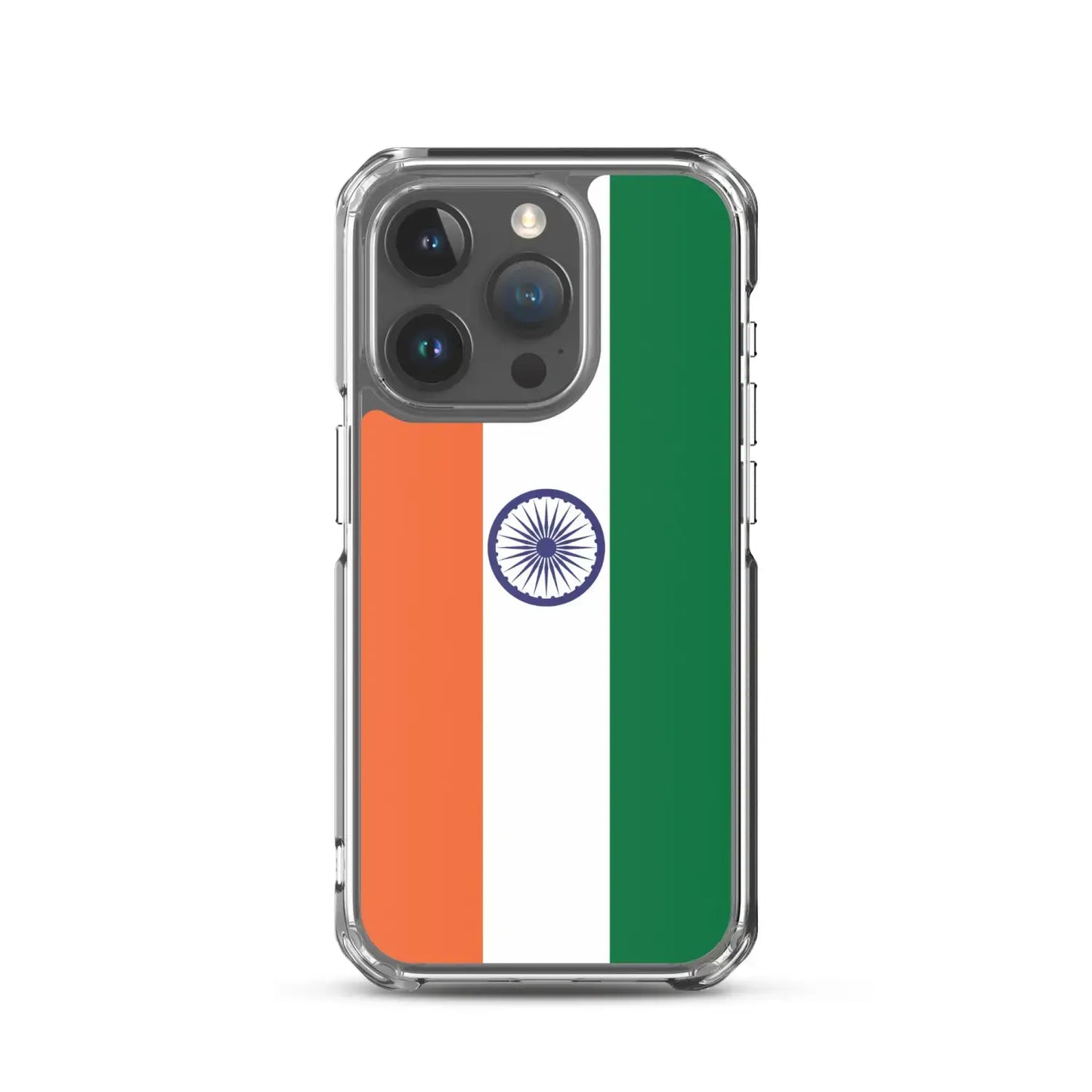 Coque Iphone Drapeau De L'Inde – Étui Souple – Résistant Et Antichoc