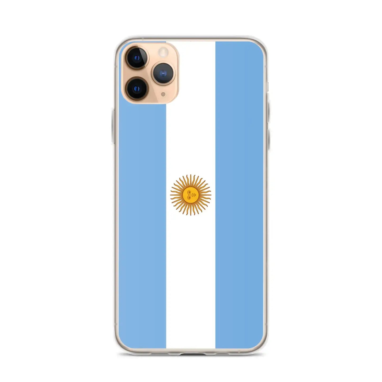 Coque Iphone Drapeau De L'Argentine – Étui Souple – Résistant Et Antichoc