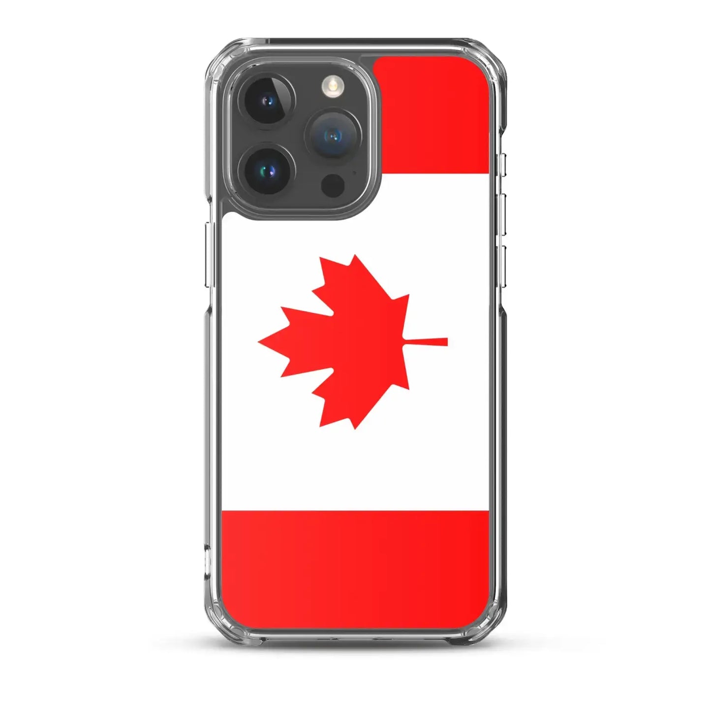 Coque Iphone Drapeau Du Canada – Étui Souple – Résistant Et Antichoc