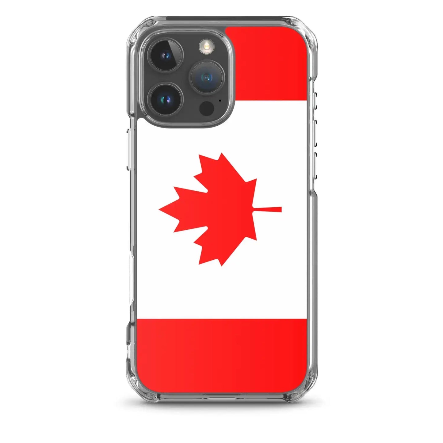 Coque Iphone Drapeau Du Canada – Étui Souple – Résistant Et Antichoc