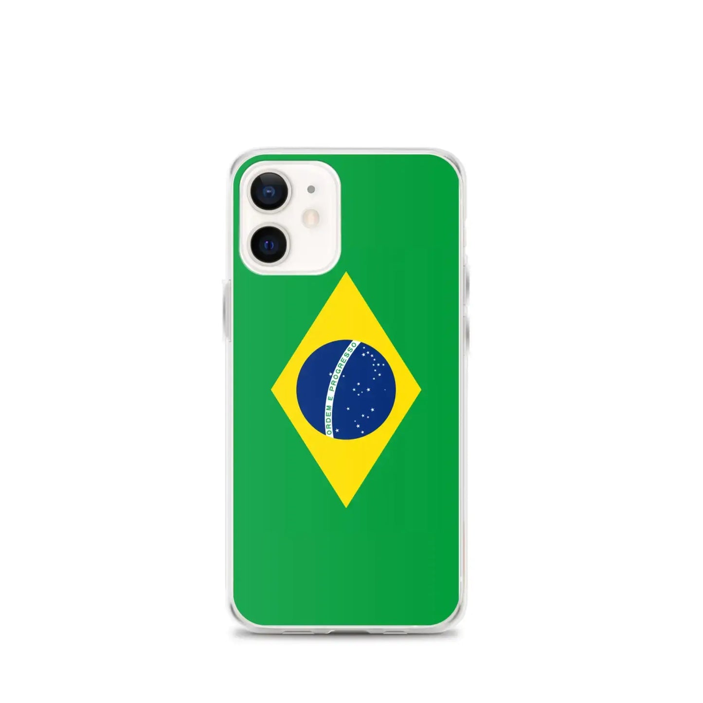 Coque Iphone Drapeau Du Brésil – Étui Souple – Résistant Et Antichoc