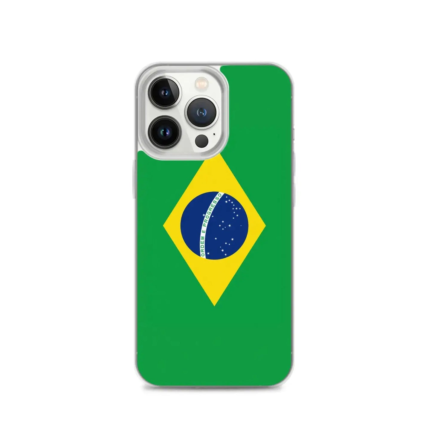 Coque Iphone Drapeau Du Brésil – Étui Souple – Résistant Et Antichoc