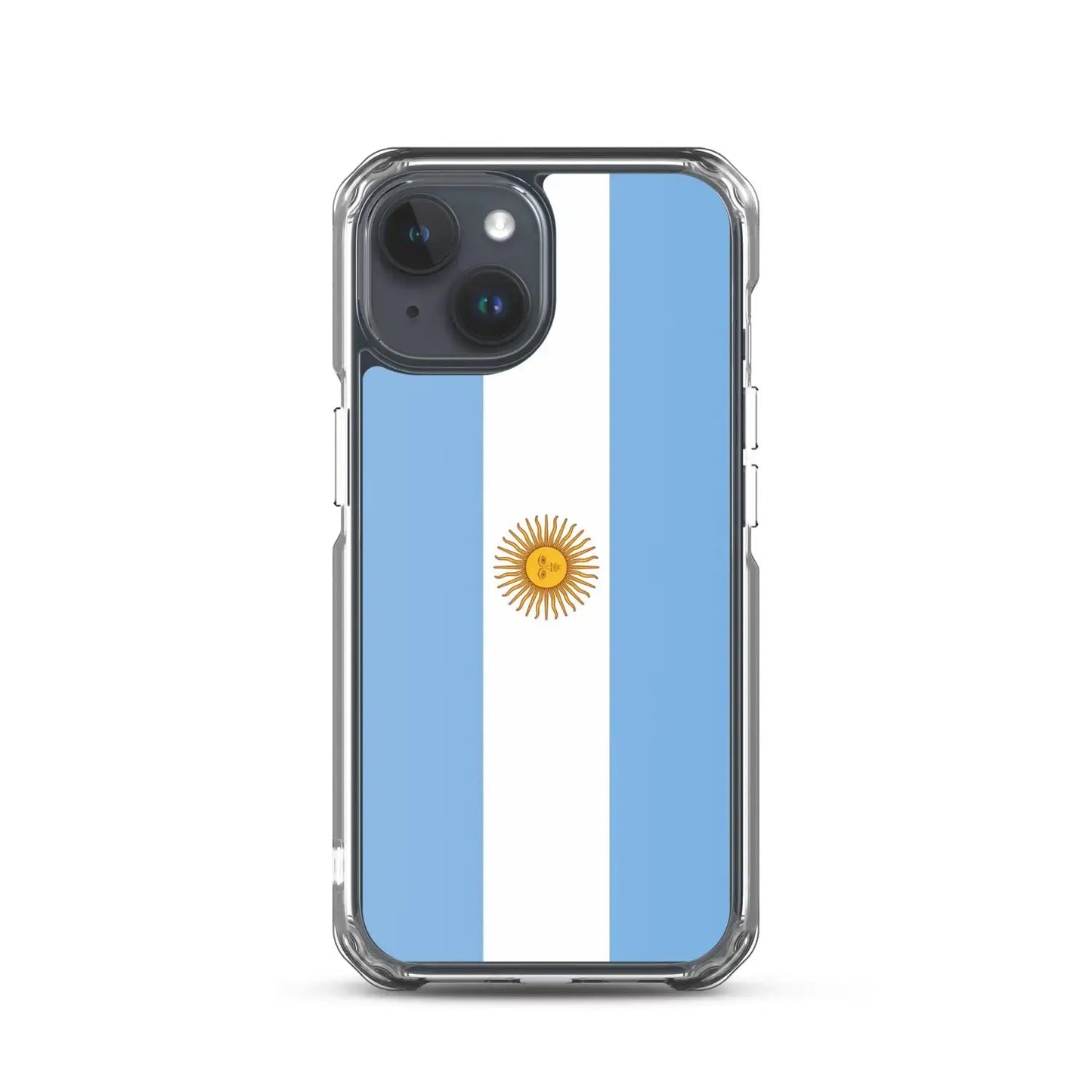 Coque Iphone Drapeau De L'Argentine – Étui Souple – Résistant Et Antichoc