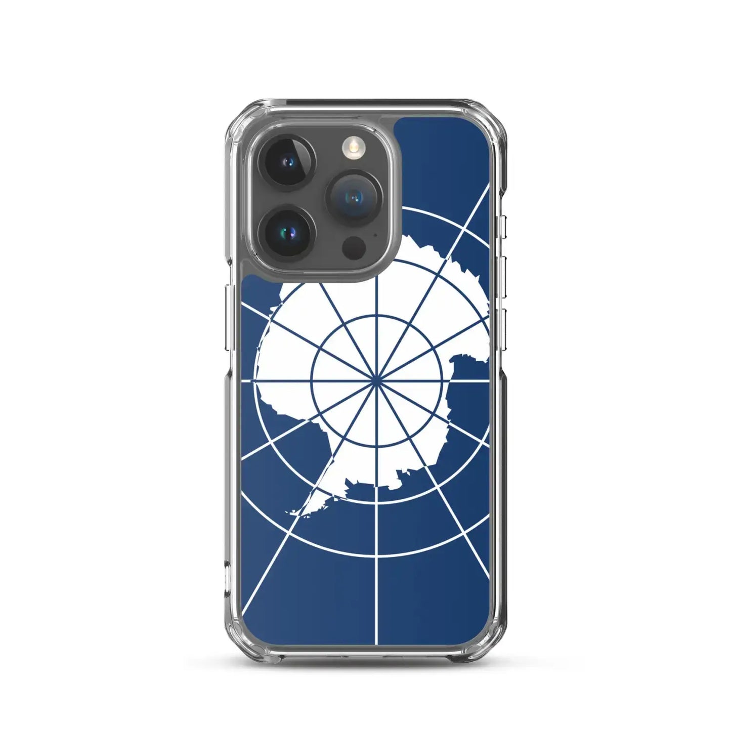 Coque Iphone Drapeau De L'Antarctique Officiel – Étui Souple – Résistant Et Antichoc