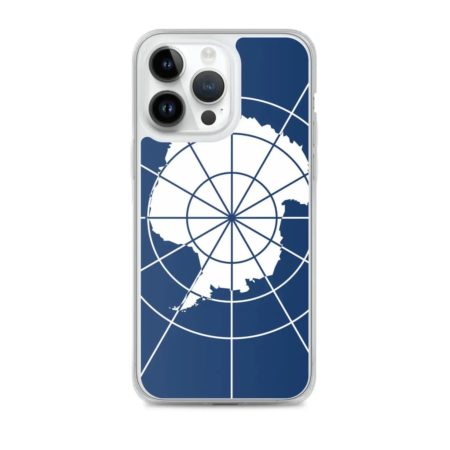 Coque Iphone Drapeau De L'Antarctique Officiel – Étui Souple – Résistant Et Antichoc