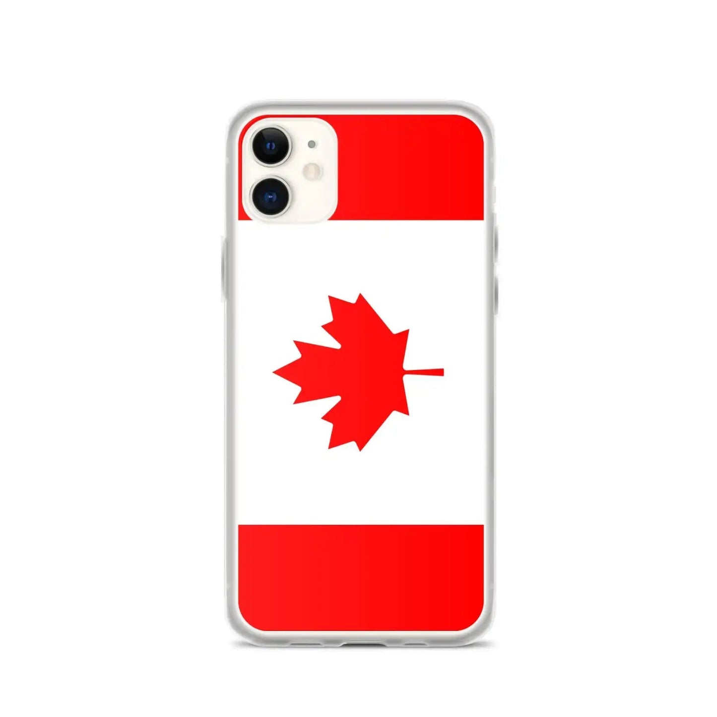 Coque Iphone Drapeau Du Canada – Étui Souple – Résistant Et Antichoc