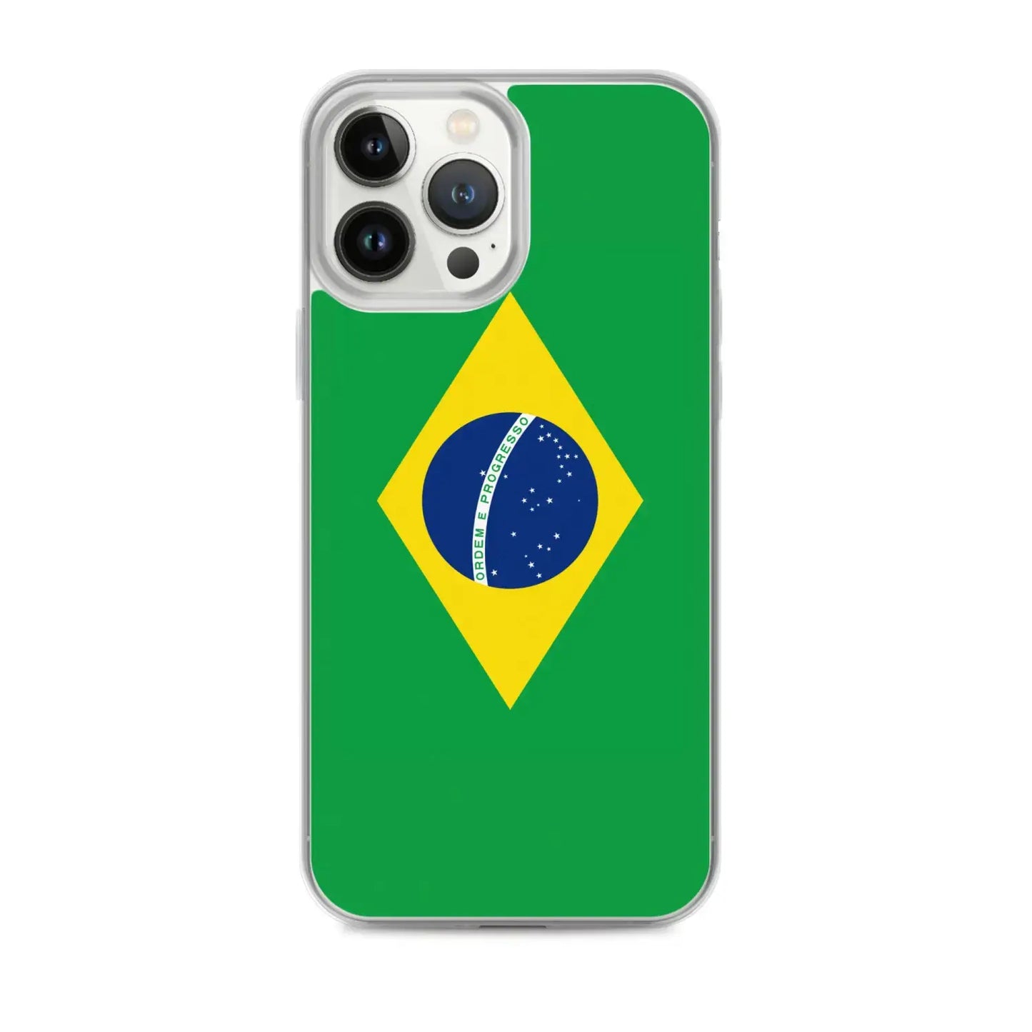 Coque Iphone Drapeau Du Brésil – Étui Souple – Résistant Et Antichoc