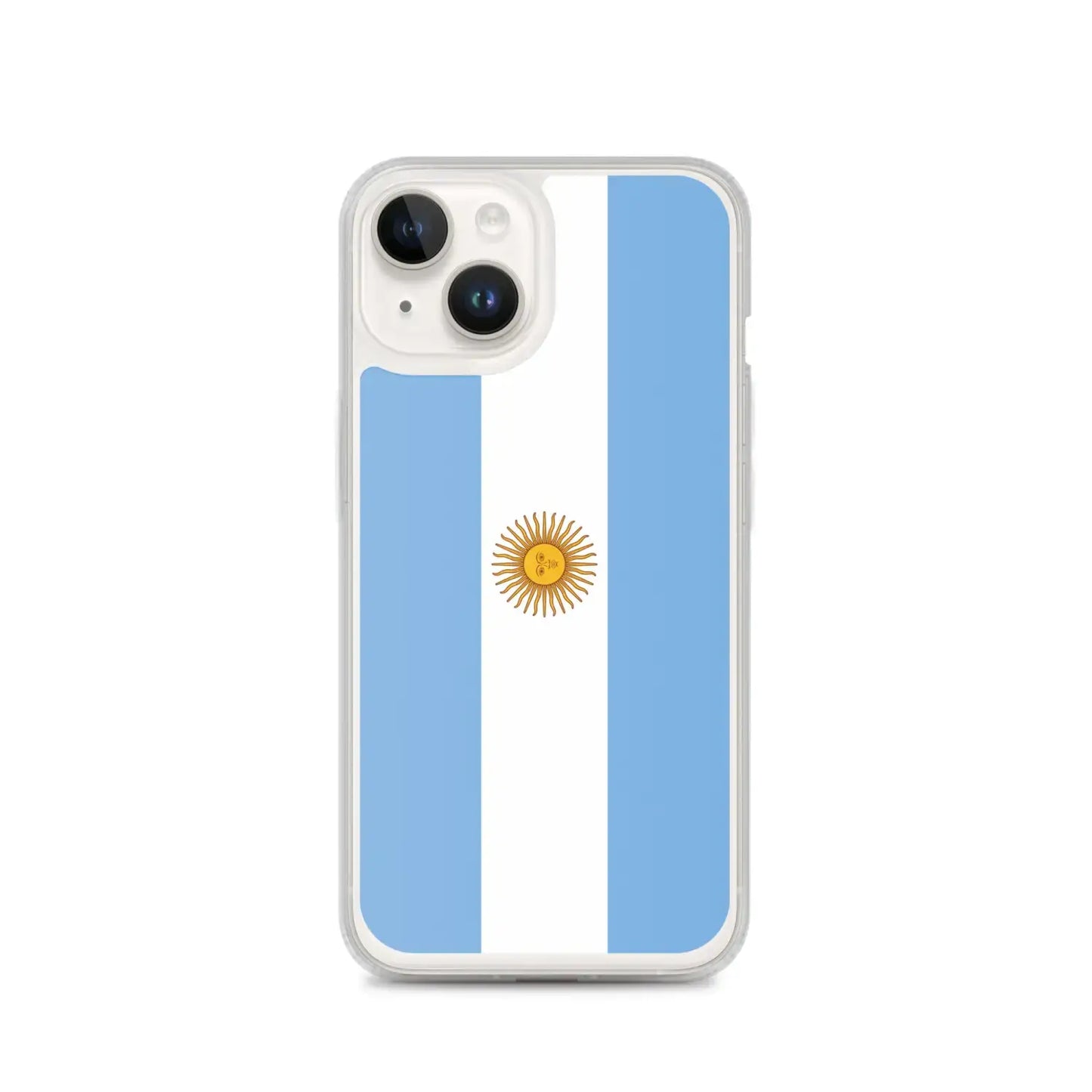 Coque Iphone Drapeau De L'Argentine – Étui Souple – Résistant Et Antichoc