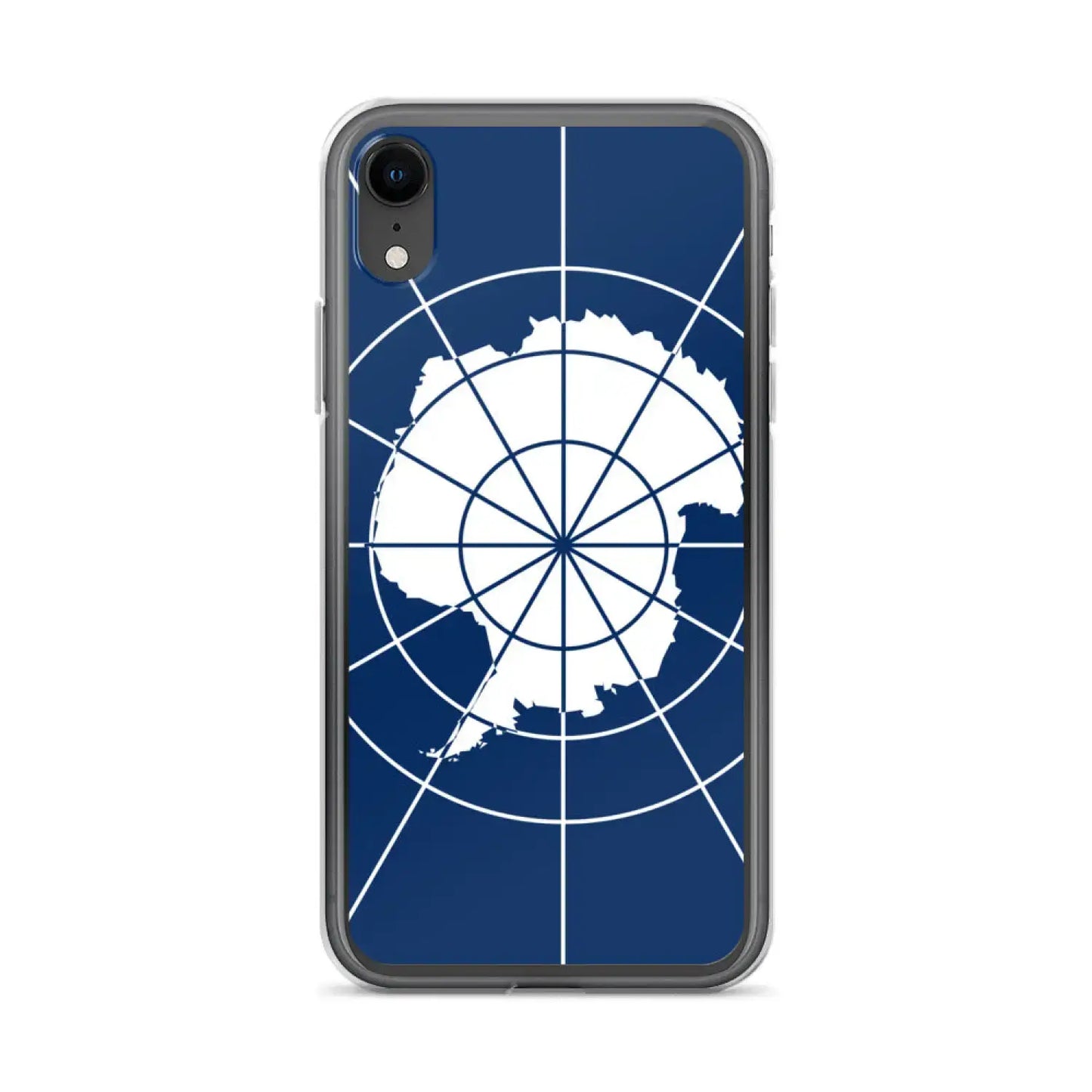 Coque Iphone Drapeau De L'Antarctique Officiel – Étui Souple – Résistant Et Antichoc