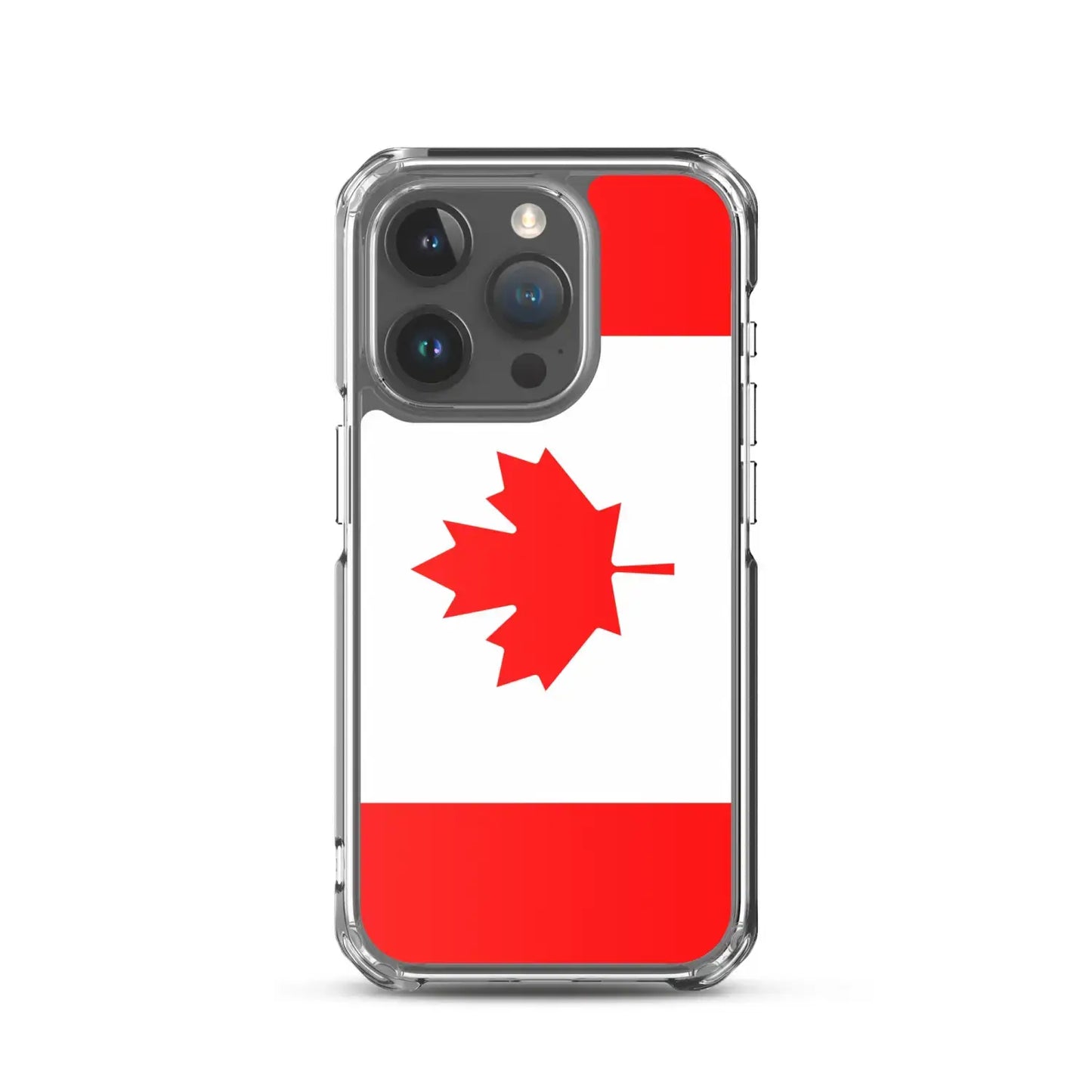 Coque Iphone Drapeau Du Canada – Étui Souple – Résistant Et Antichoc