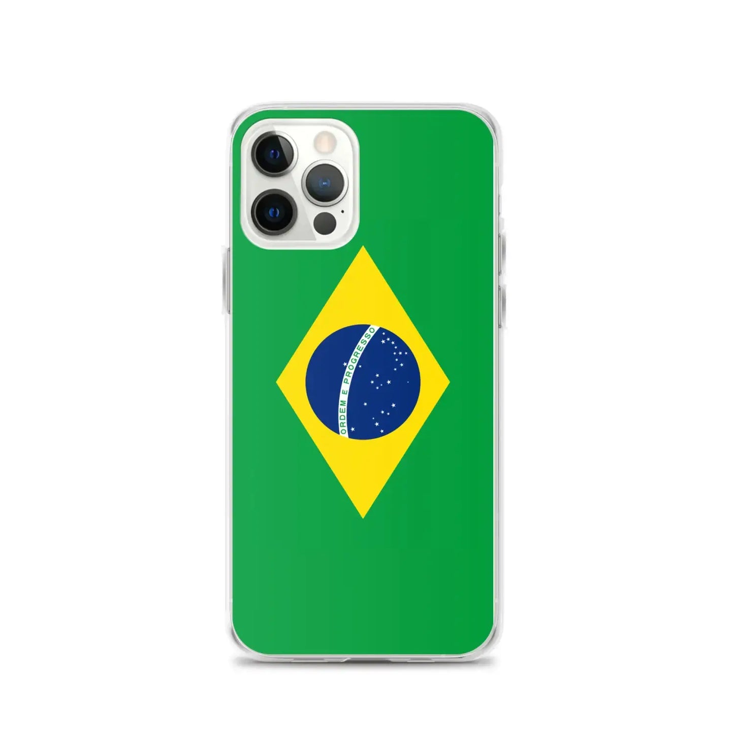 Coque Iphone Drapeau Du Brésil – Étui Souple – Résistant Et Antichoc