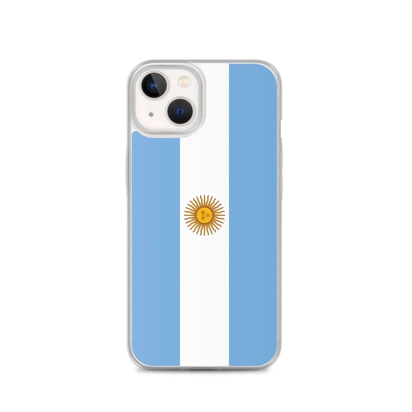 Coque Iphone Drapeau De L'Argentine – Étui Souple – Résistant Et Antichoc