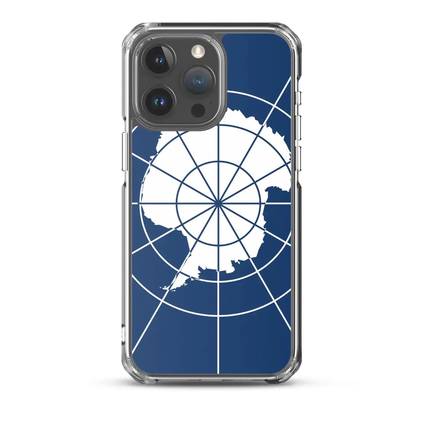 Coque Iphone Drapeau De L'Antarctique Officiel – Étui Souple – Résistant Et Antichoc