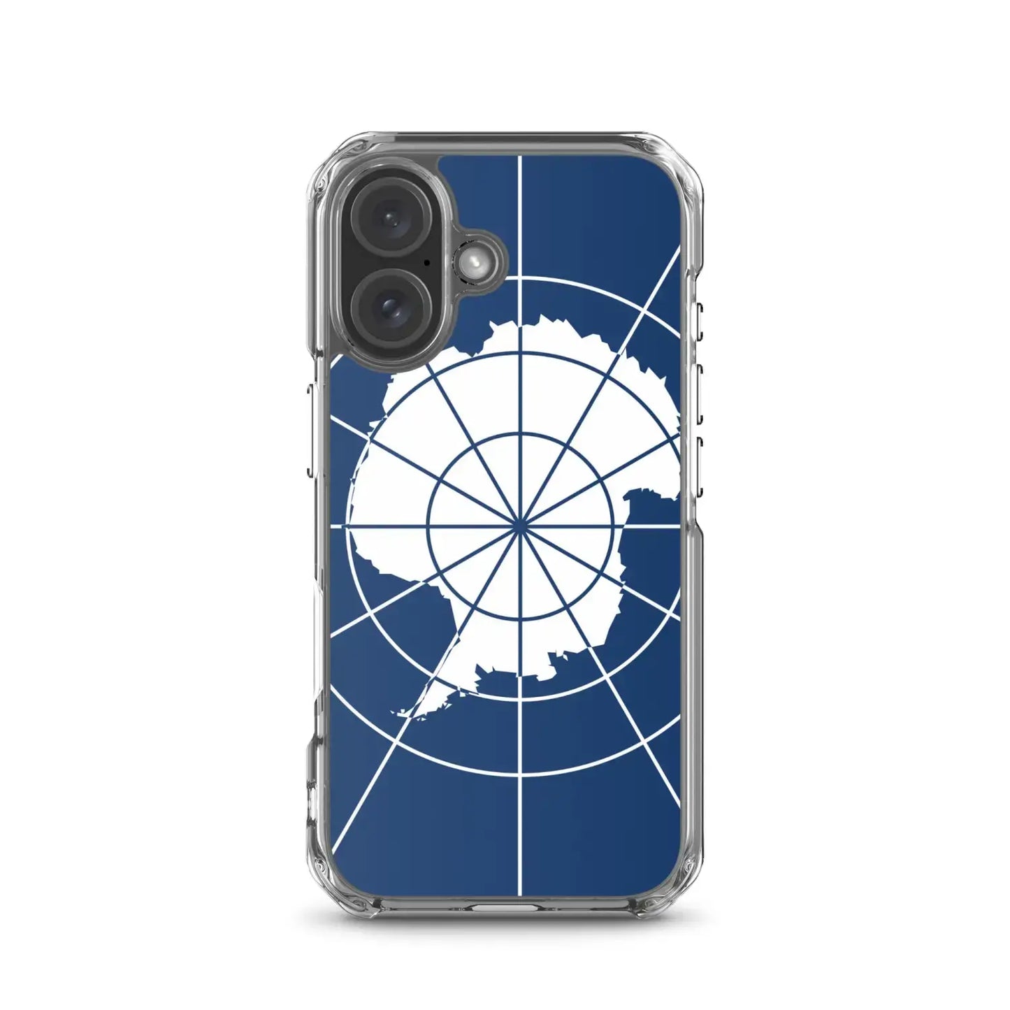 Coque Iphone Drapeau De L'Antarctique Officiel – Étui Souple – Résistant Et Antichoc