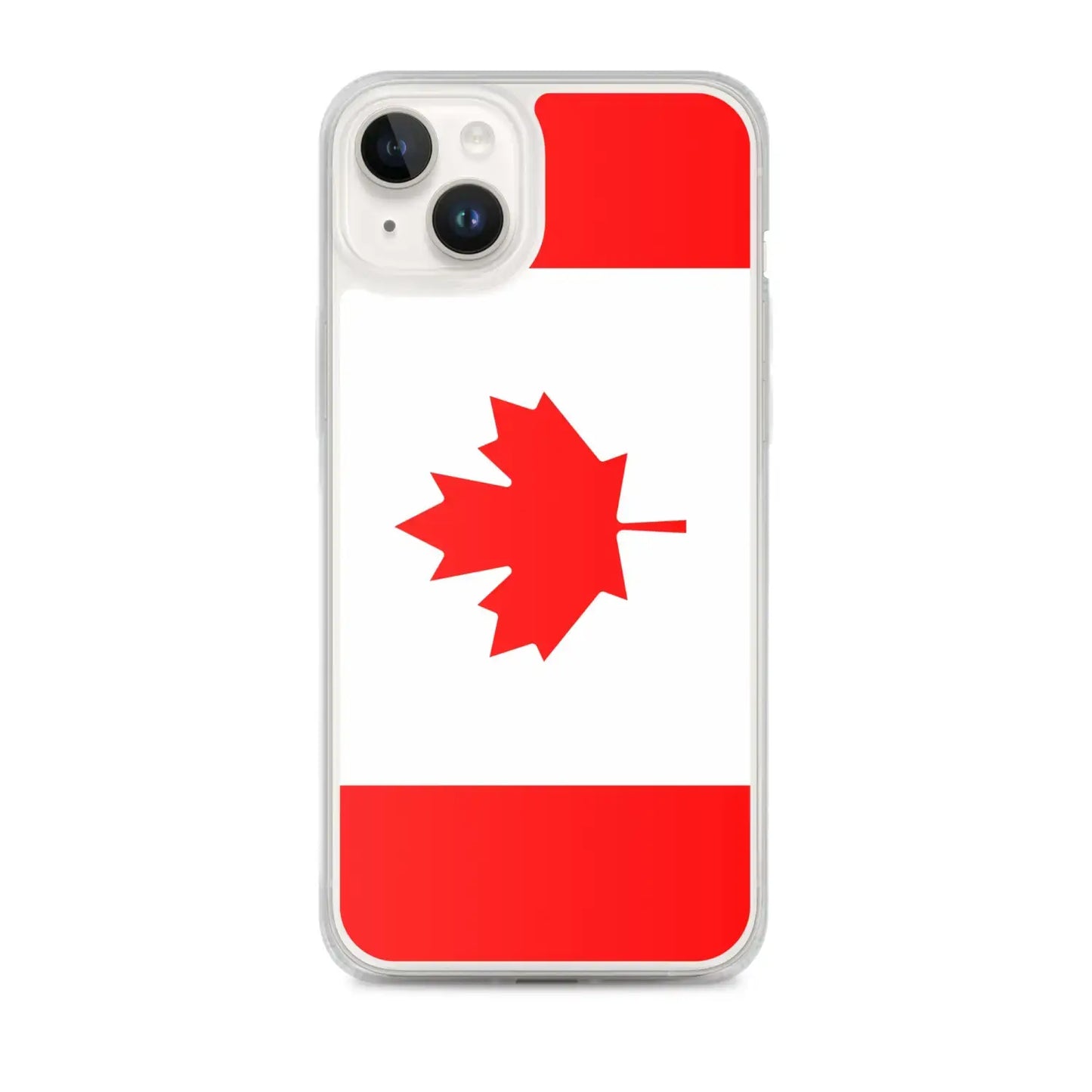 Coque Iphone Drapeau Du Canada – Étui Souple – Résistant Et Antichoc