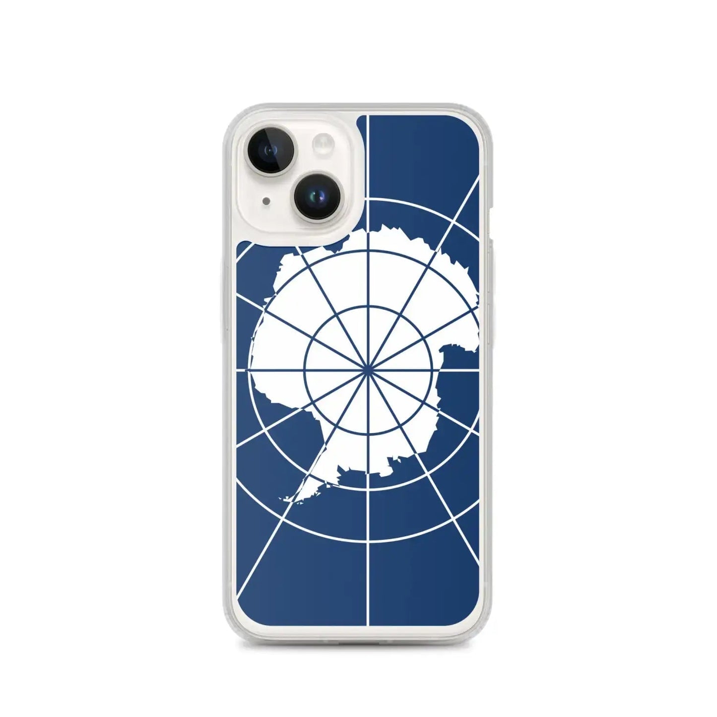 Coque Iphone Drapeau De L'Antarctique Officiel – Étui Souple – Résistant Et Antichoc