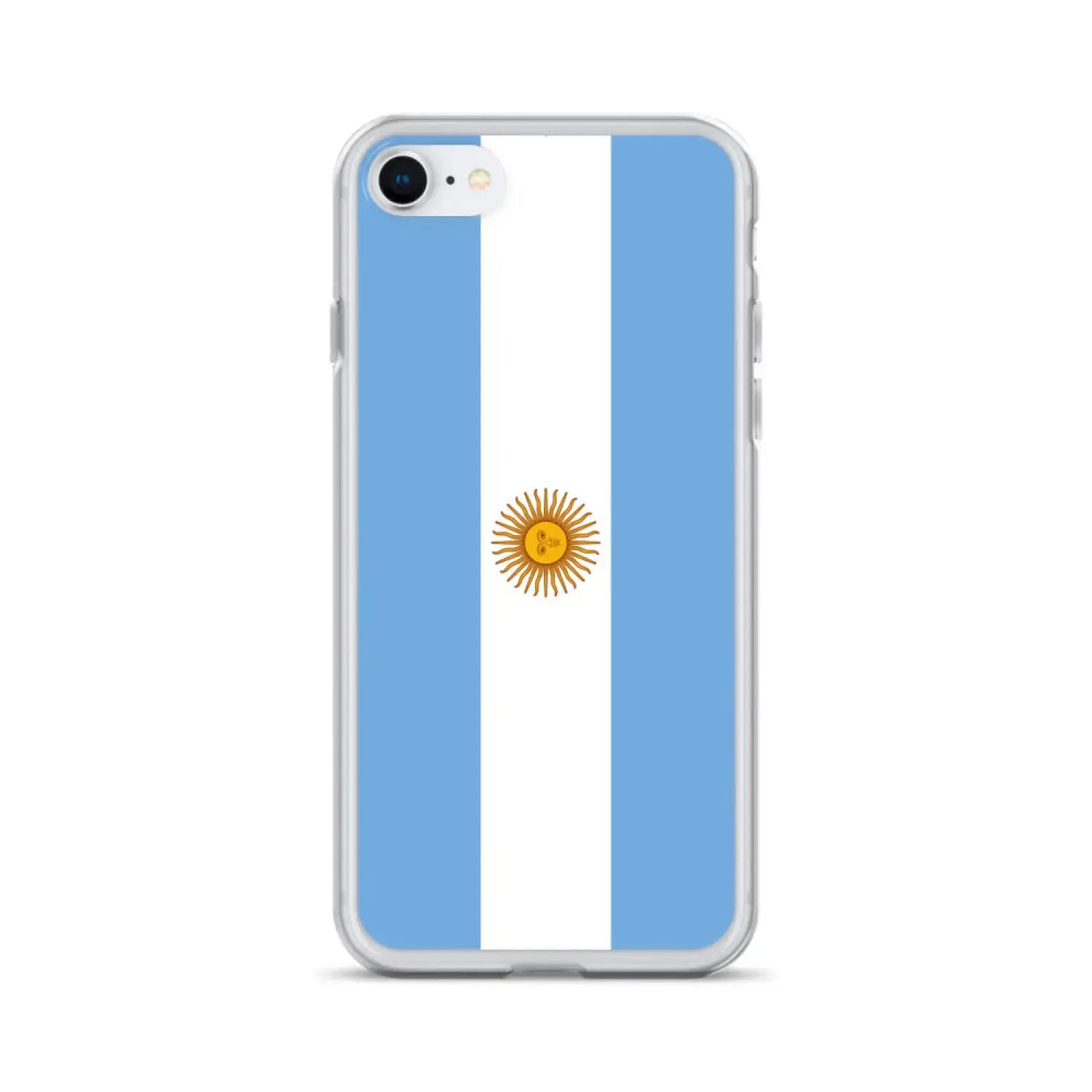 Coque Iphone Drapeau De L'Argentine – Étui Souple – Résistant Et Antichoc