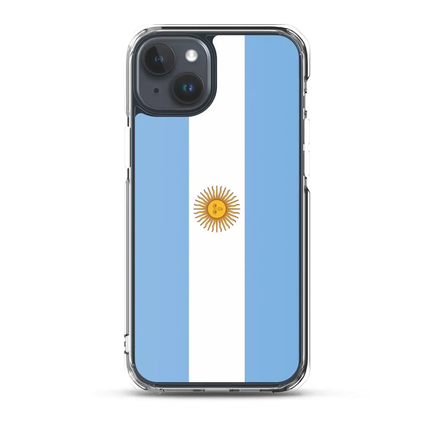 Coque Iphone Drapeau De L'Argentine – Étui Souple – Résistant Et Antichoc