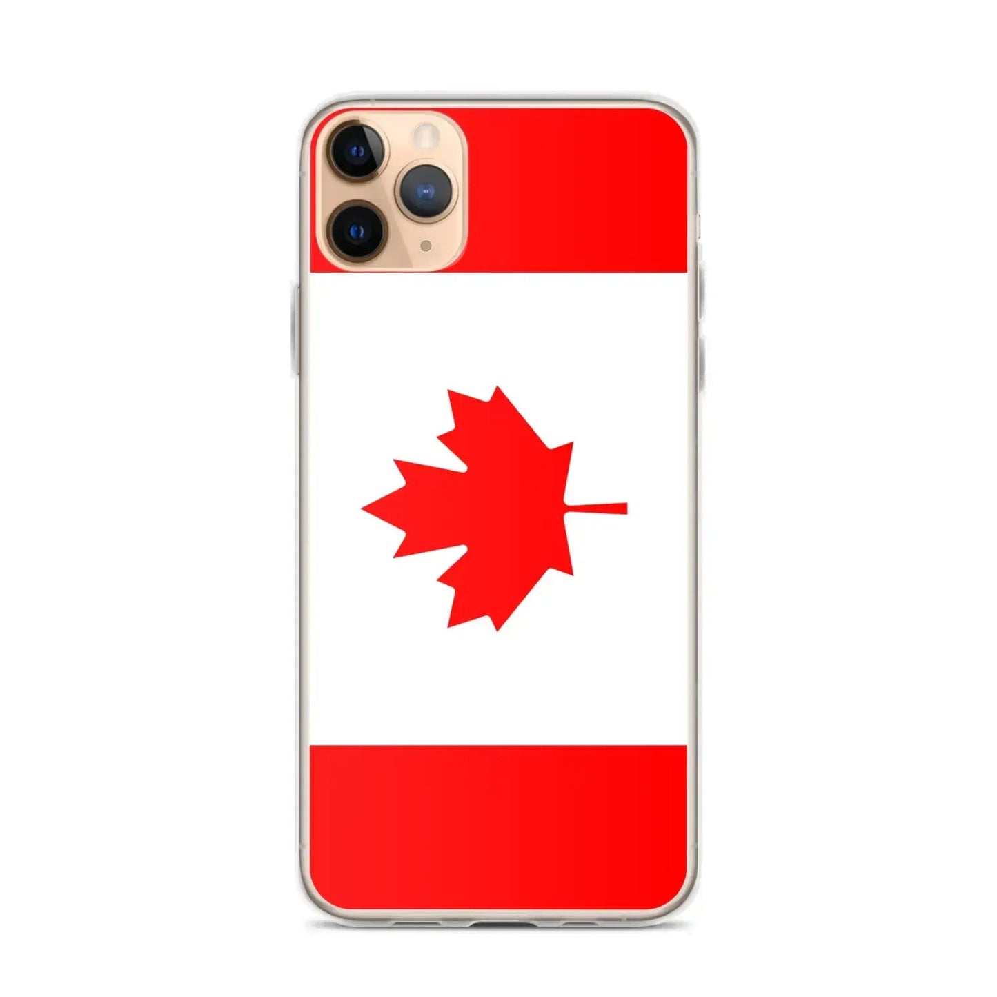 Coque Iphone Drapeau Du Canada – Étui Souple – Résistant Et Antichoc