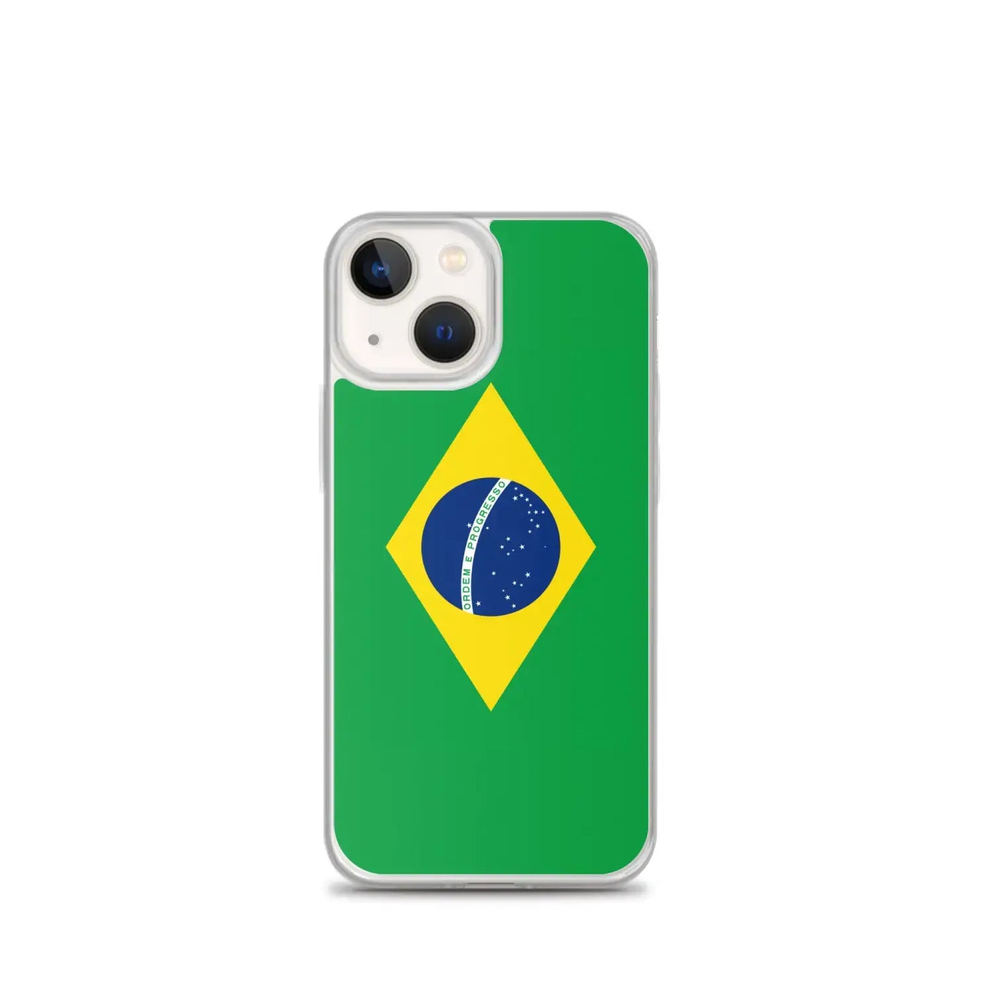 Coque Iphone Drapeau Du Brésil – Étui Souple – Résistant Et Antichoc