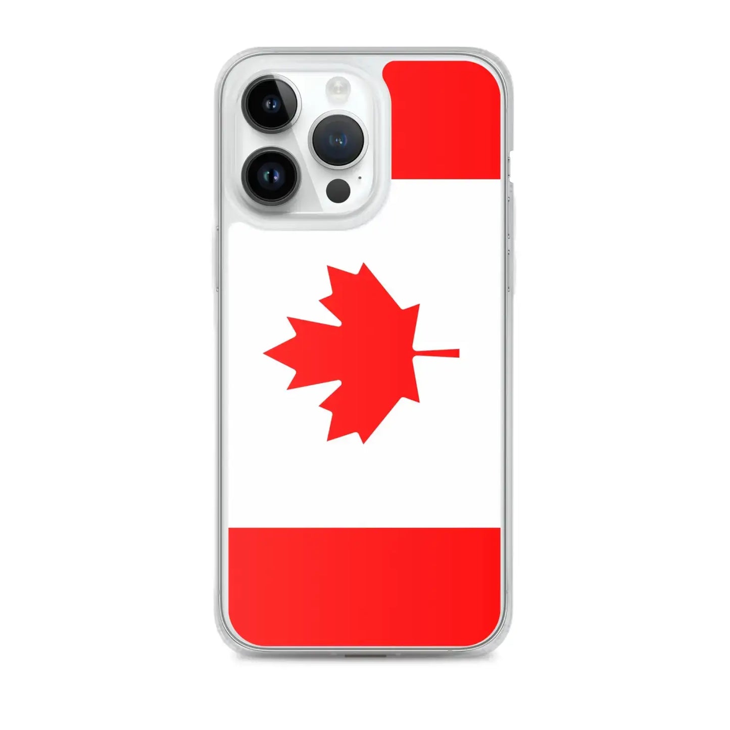 Coque Iphone Drapeau Du Canada – Étui Souple – Résistant Et Antichoc