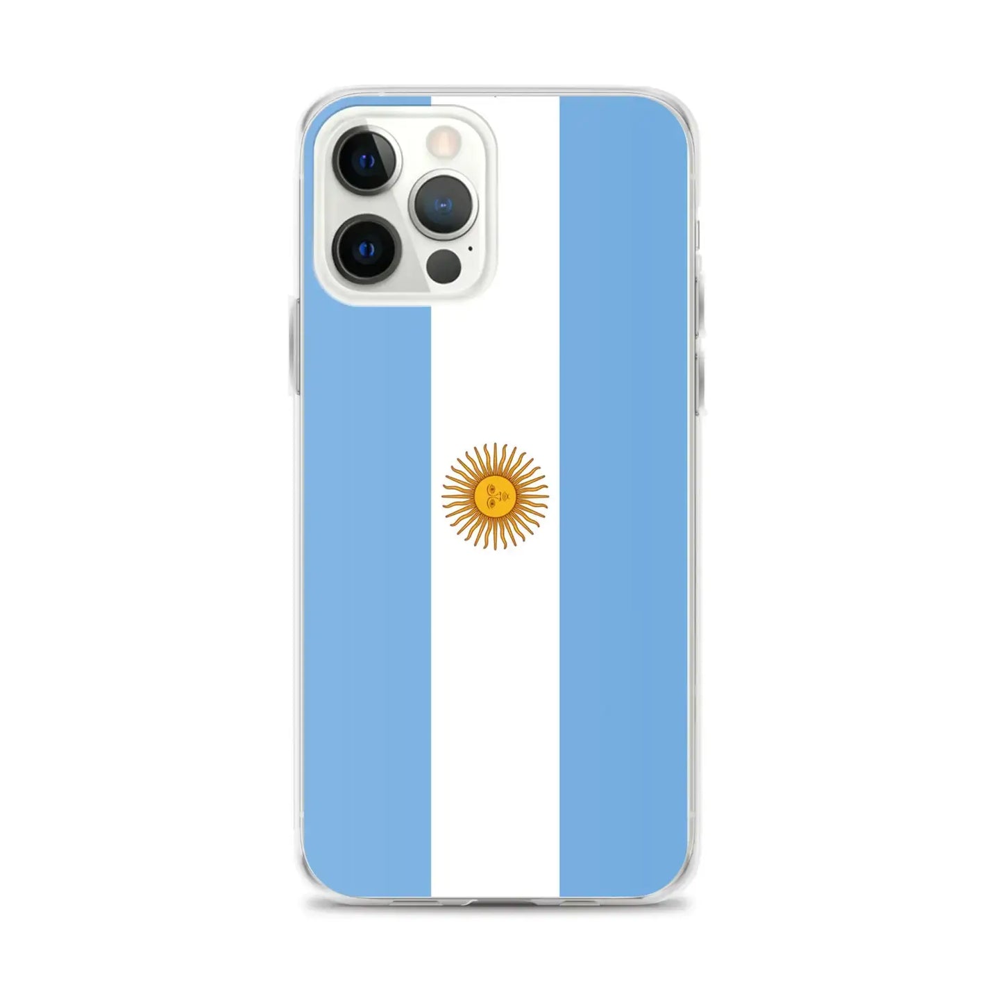 Coque Iphone Drapeau De L'Argentine – Étui Souple – Résistant Et Antichoc