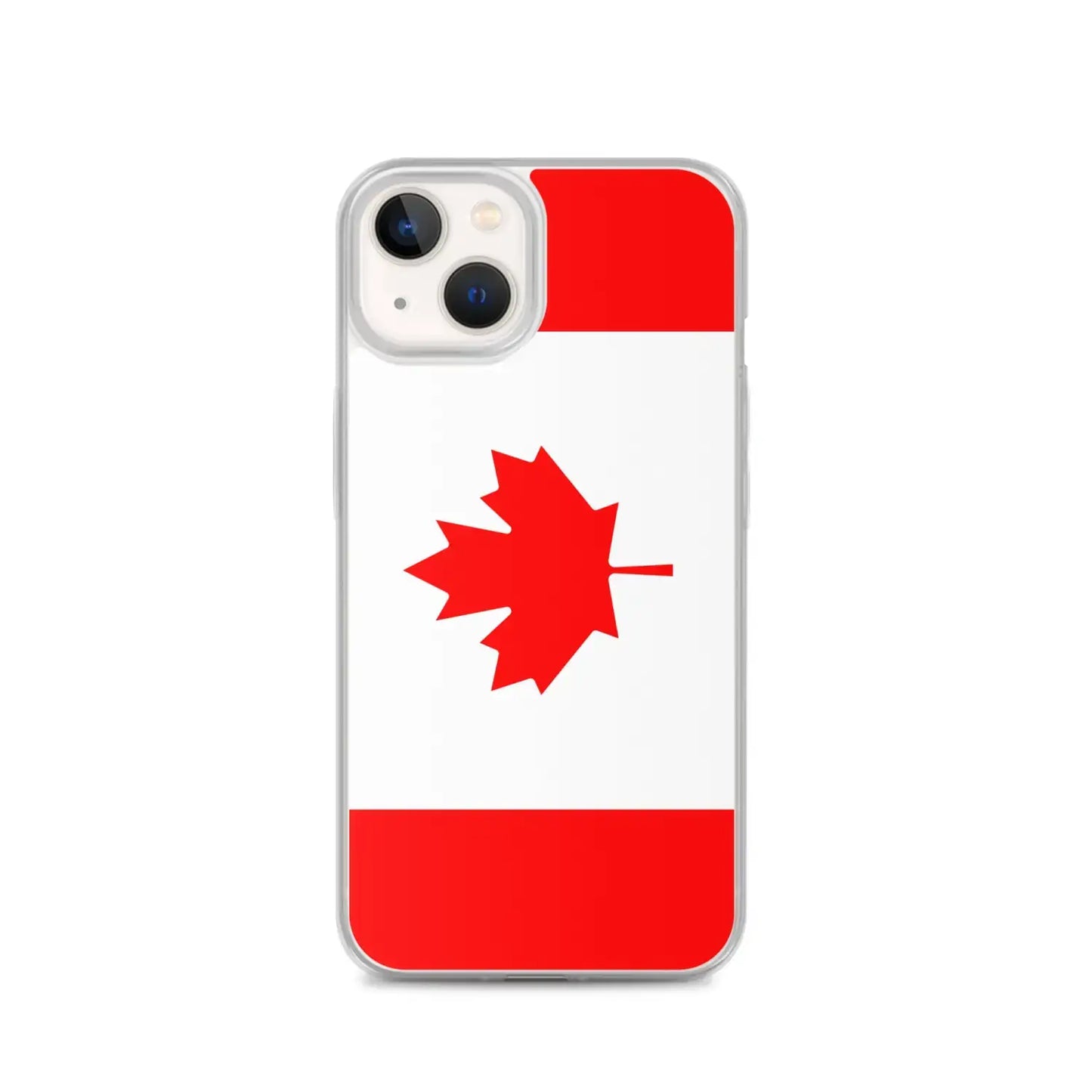 Coque Iphone Drapeau Du Canada – Étui Souple – Résistant Et Antichoc