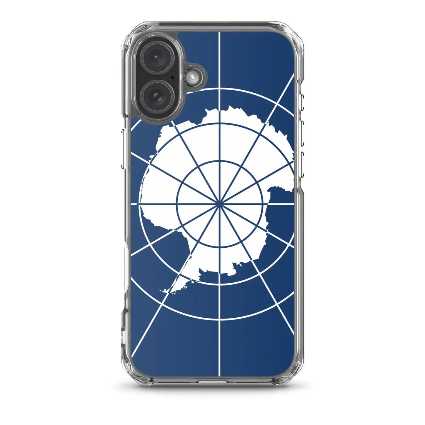 Coque Iphone Drapeau De L'Antarctique Officiel – Étui Souple – Résistant Et Antichoc